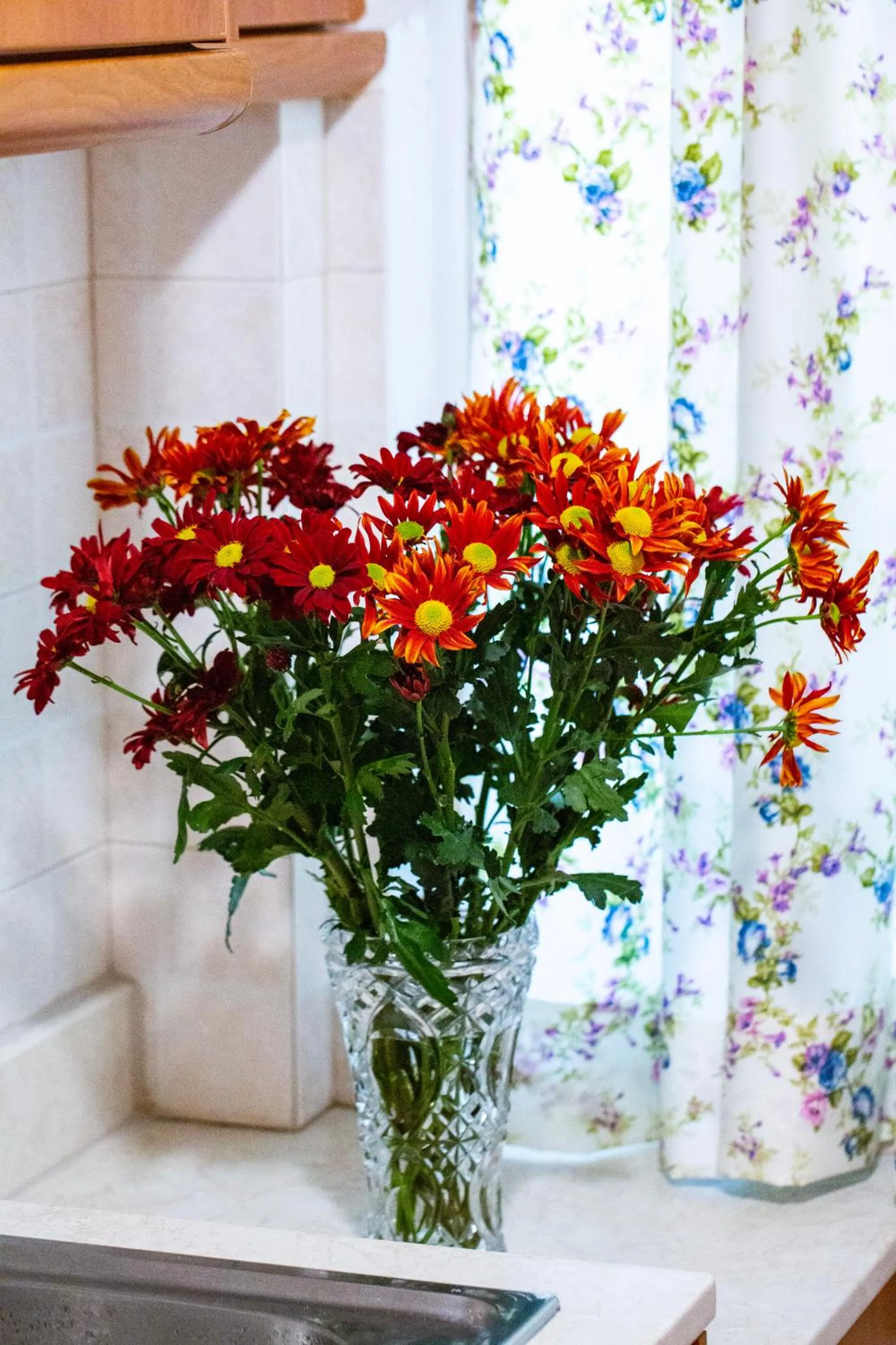 Decorative detail in Kastro Apartments