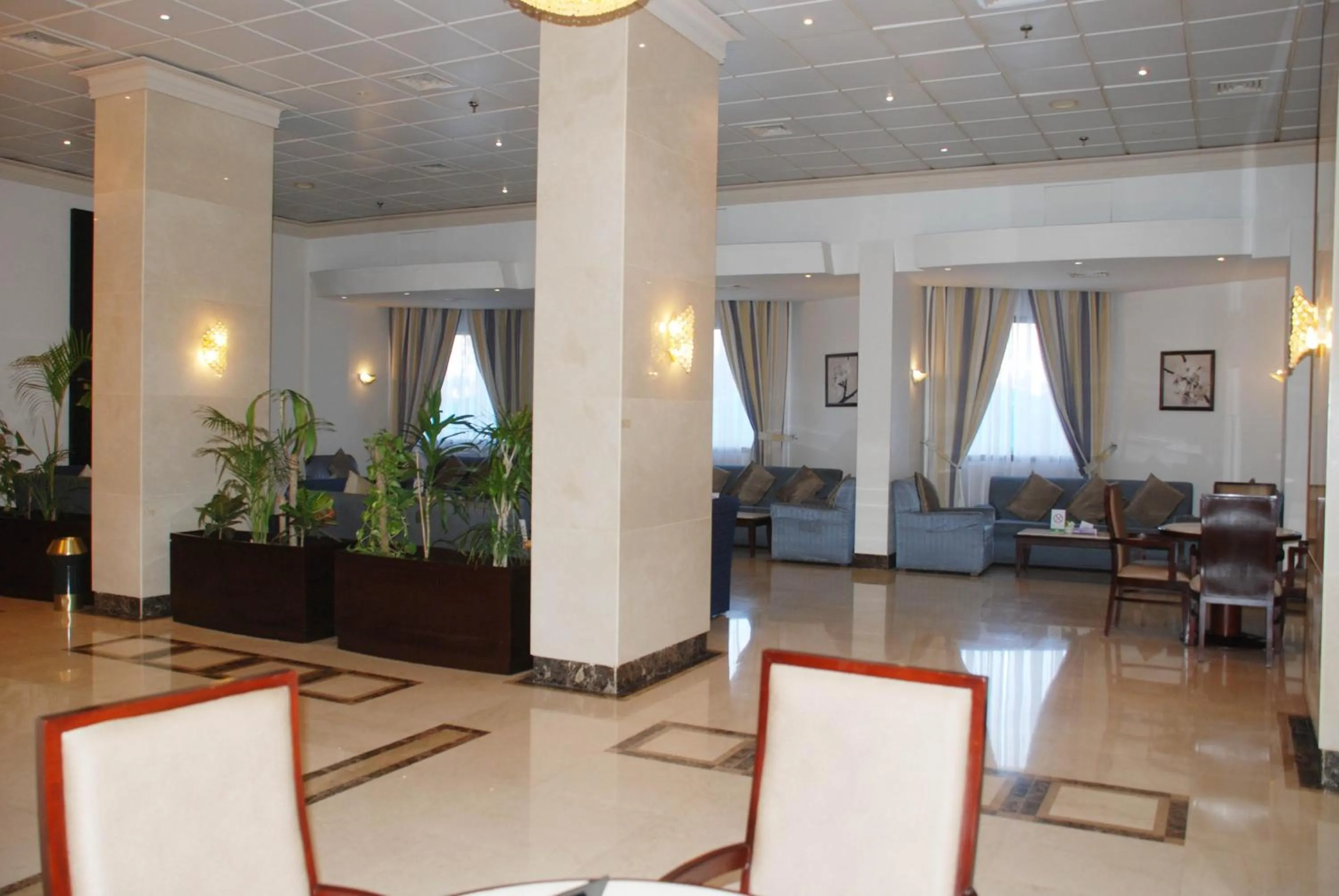 Seating area in Gloria Inn Najran