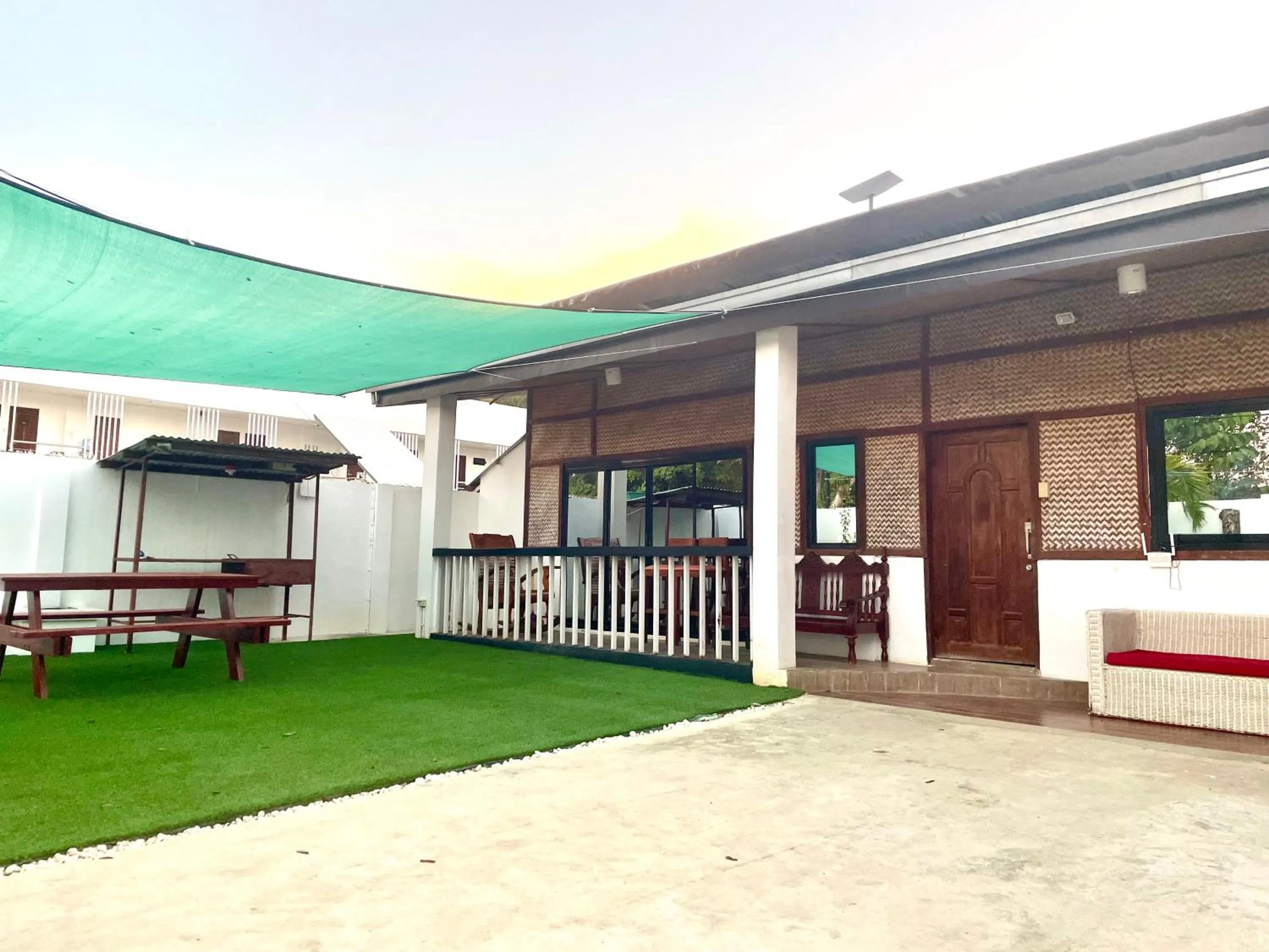 Patio in Mayumi Lodge