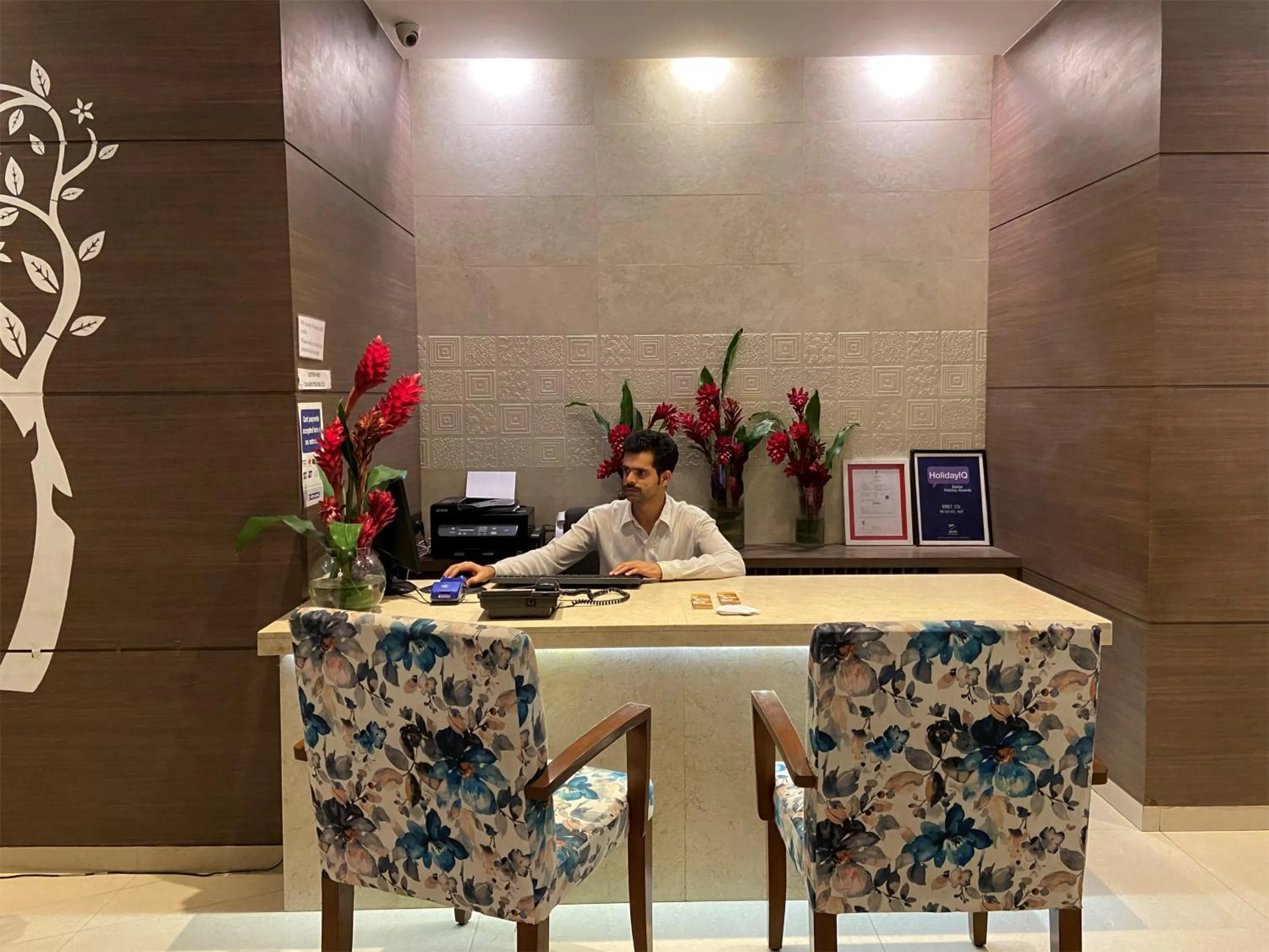 Lobby or reception in Hotel Park Plaza