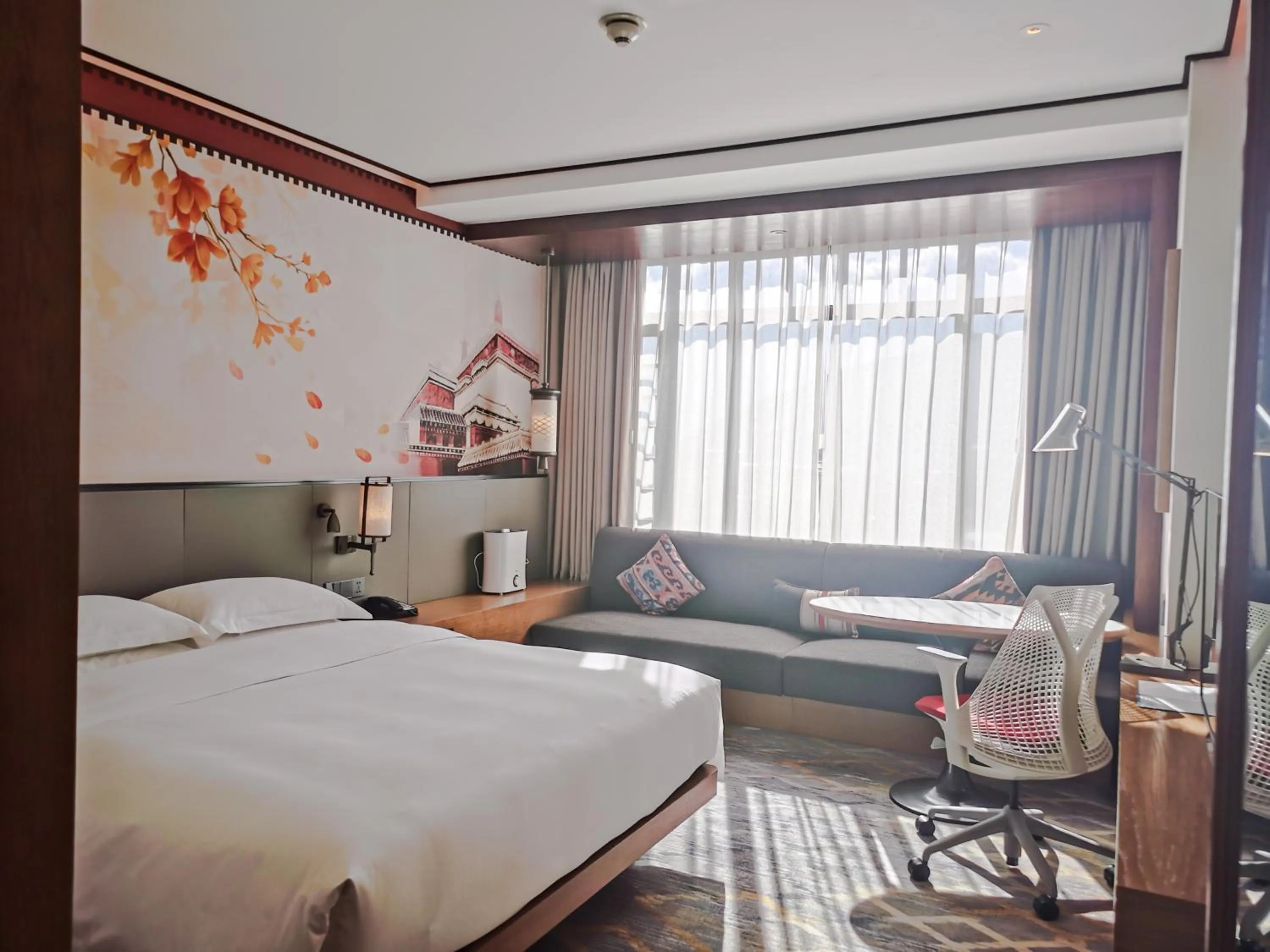 Bed in Hilton Garden Inn Shangri-La