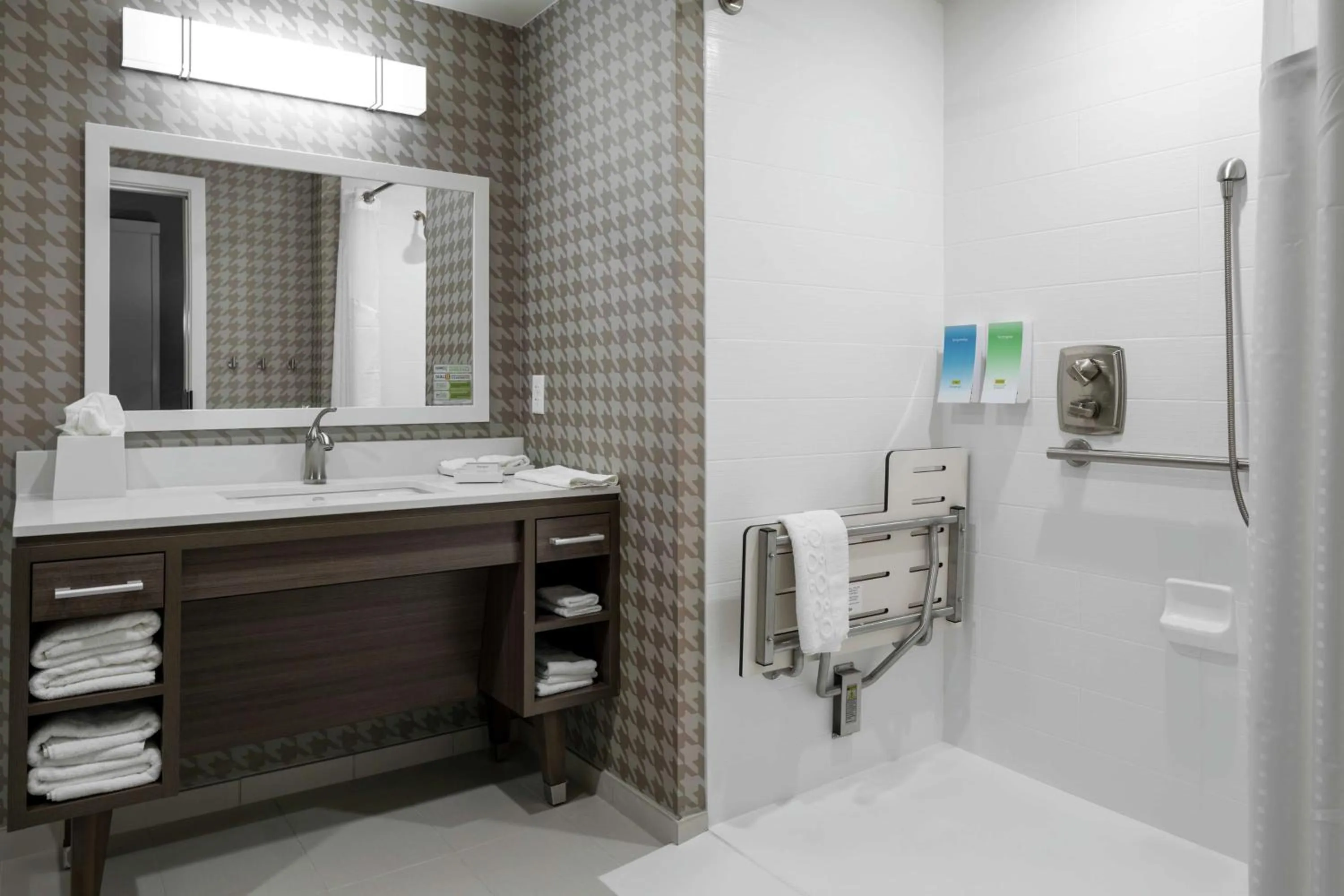 Bathroom in Home2 Suites By Hilton Dayton Centerville