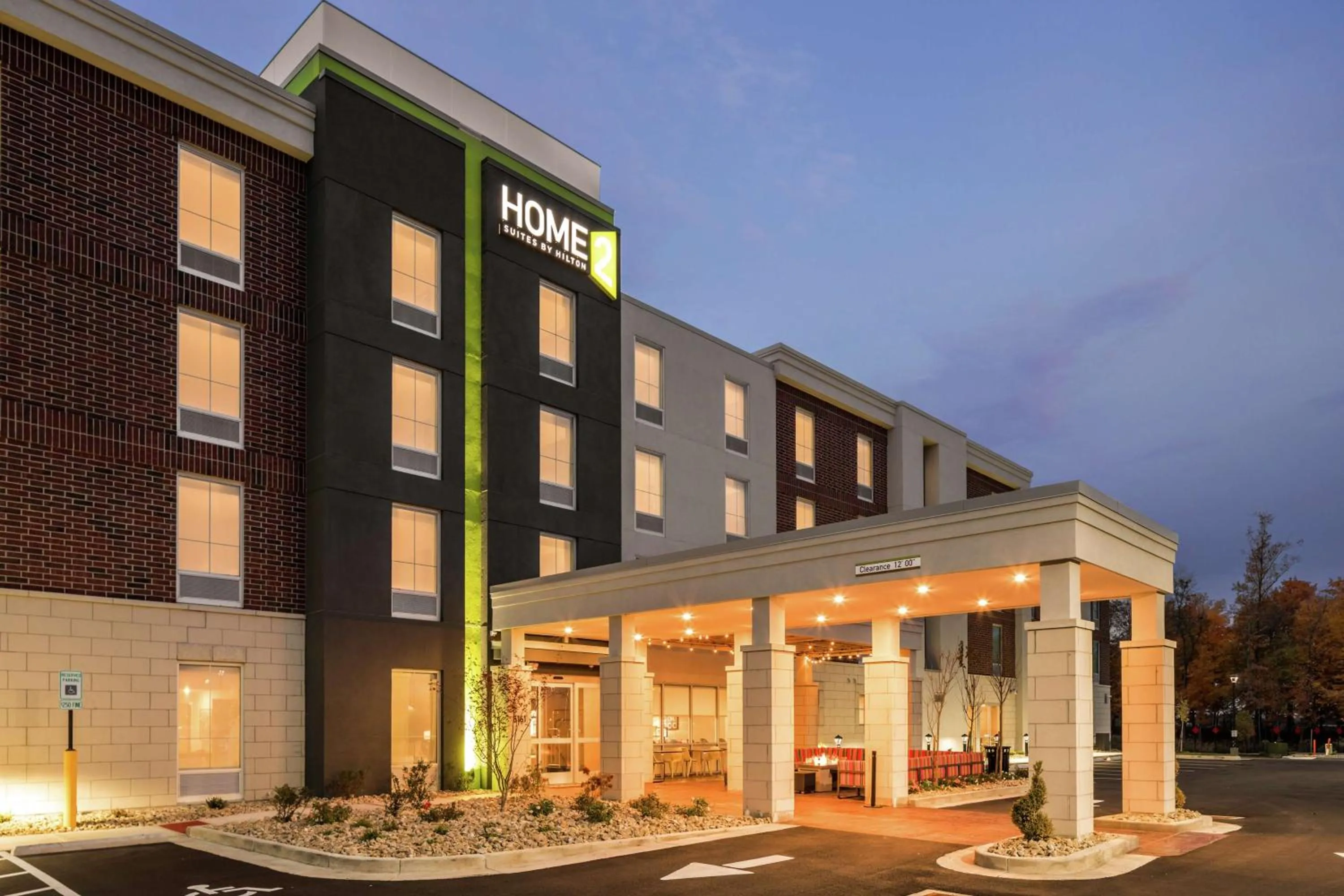 Property building in Home2 Suites By Hilton Dayton Centerville