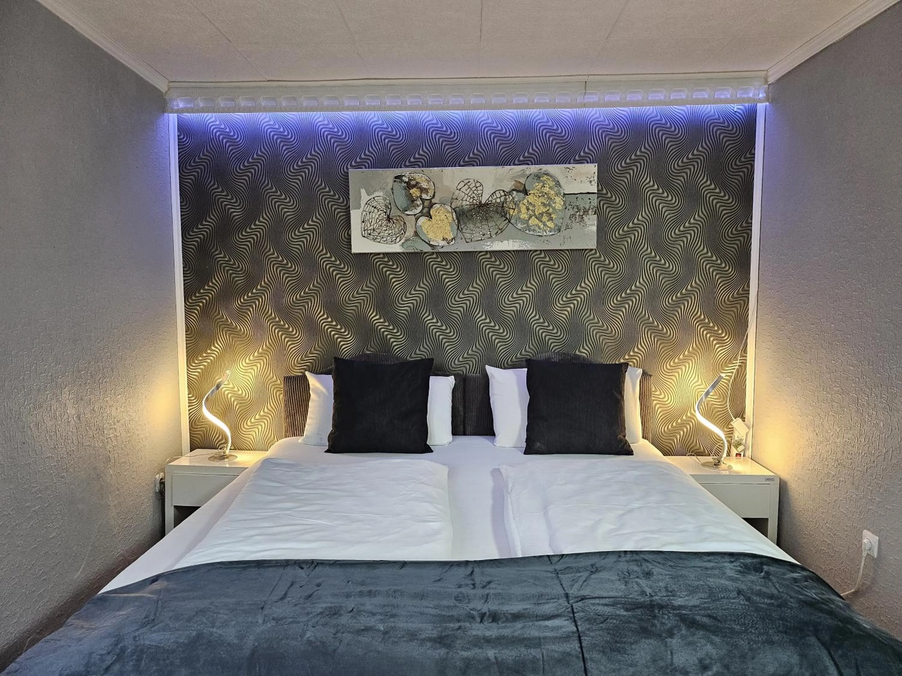 Bed in Hotel Schloßschenke