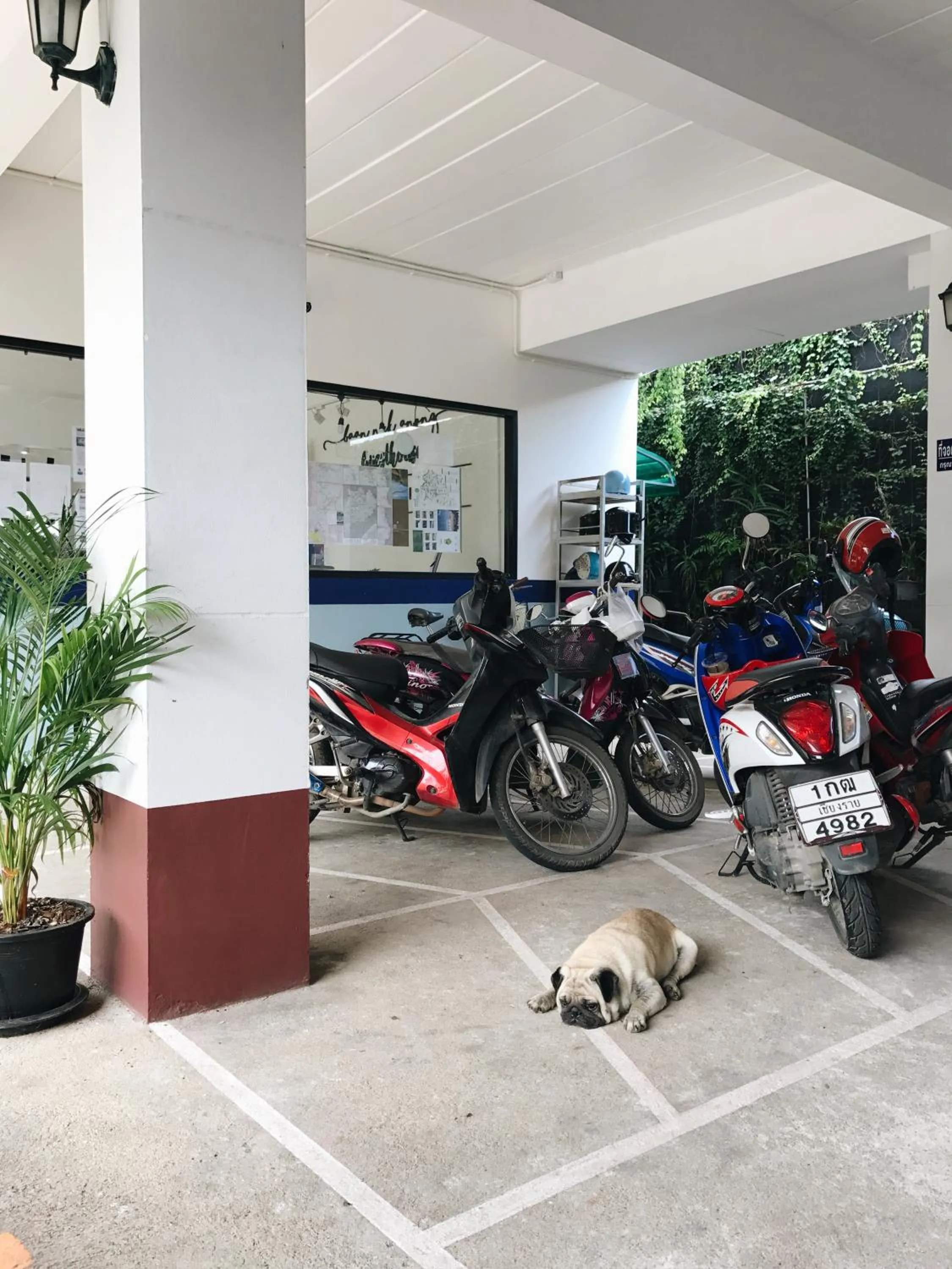 Parking in Baan Nuk Anong