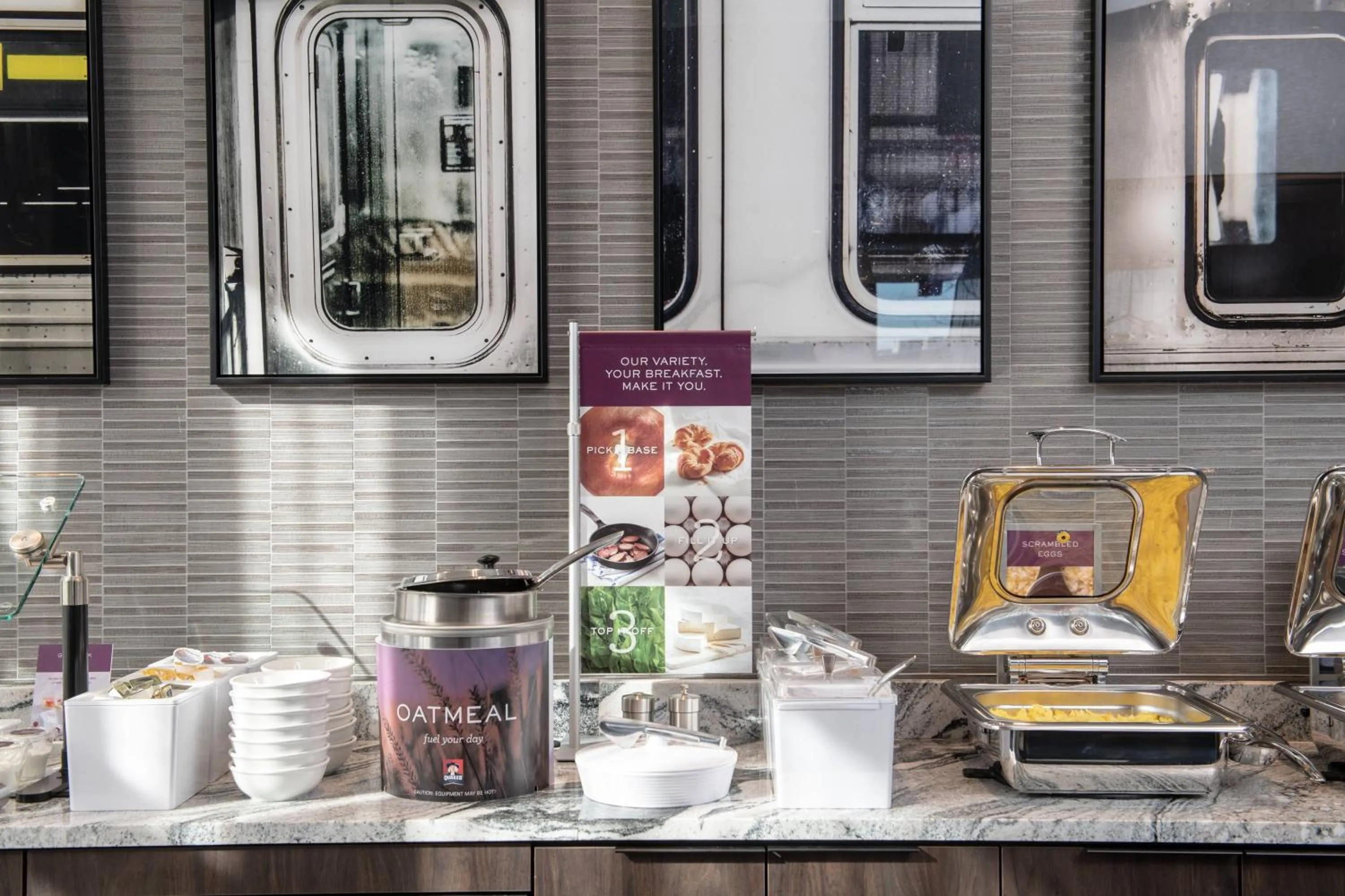 Breakfast in Residence Inn Boston Downtown/South End