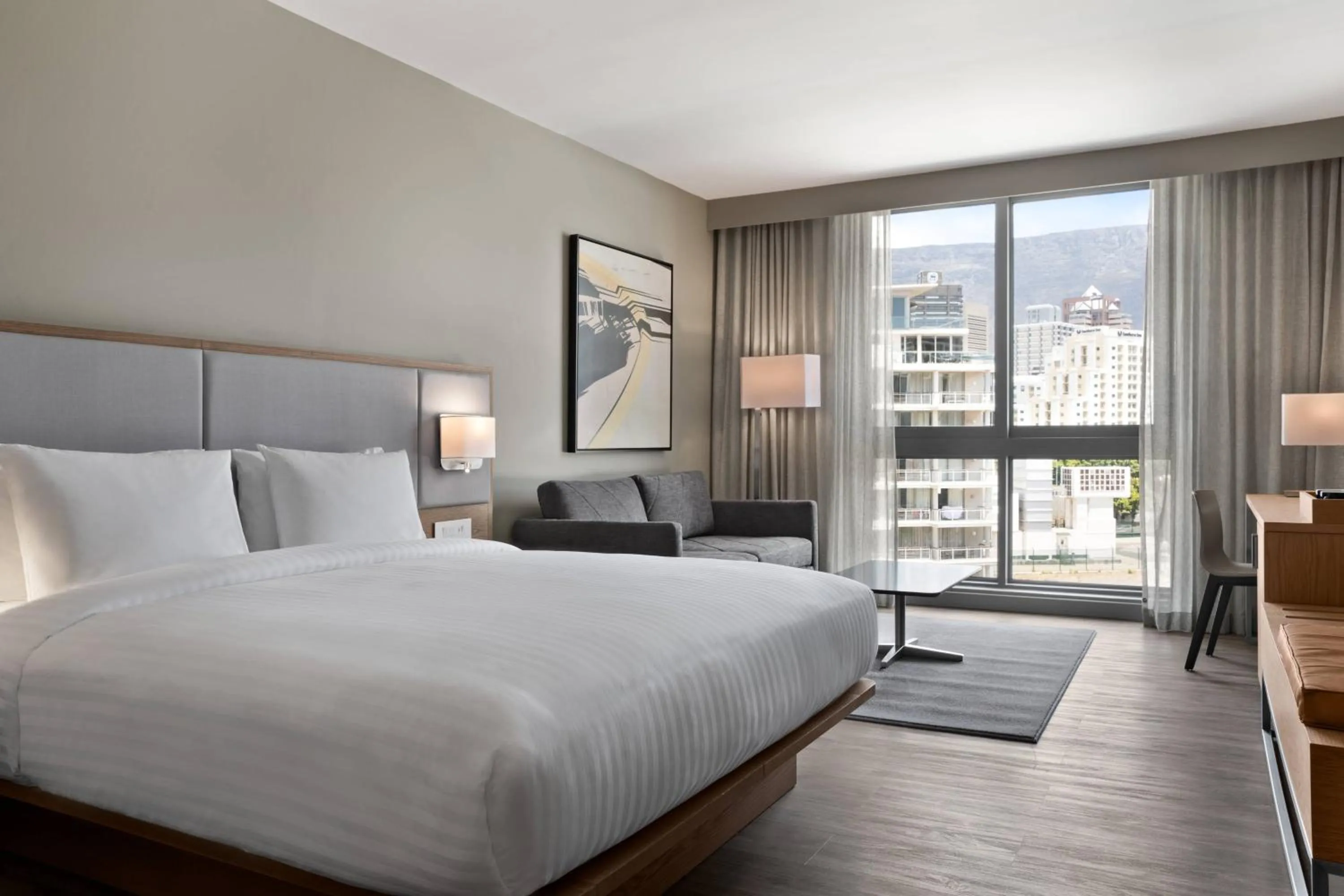 Photo of the whole room, Bed in AC Hotel by Marriott Cape Town Waterfront