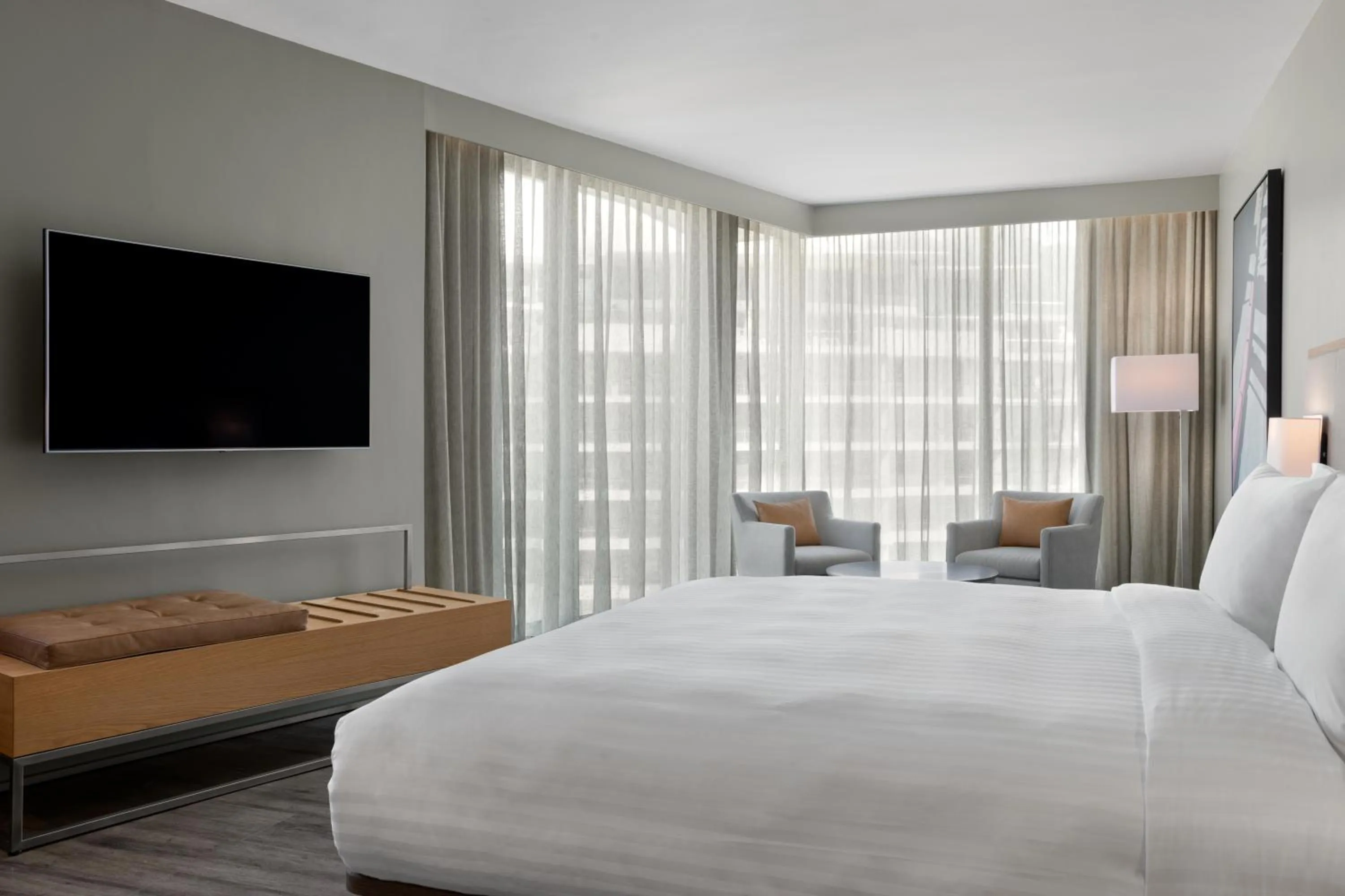 Bedroom, Bed in AC Hotel by Marriott Cape Town Waterfront