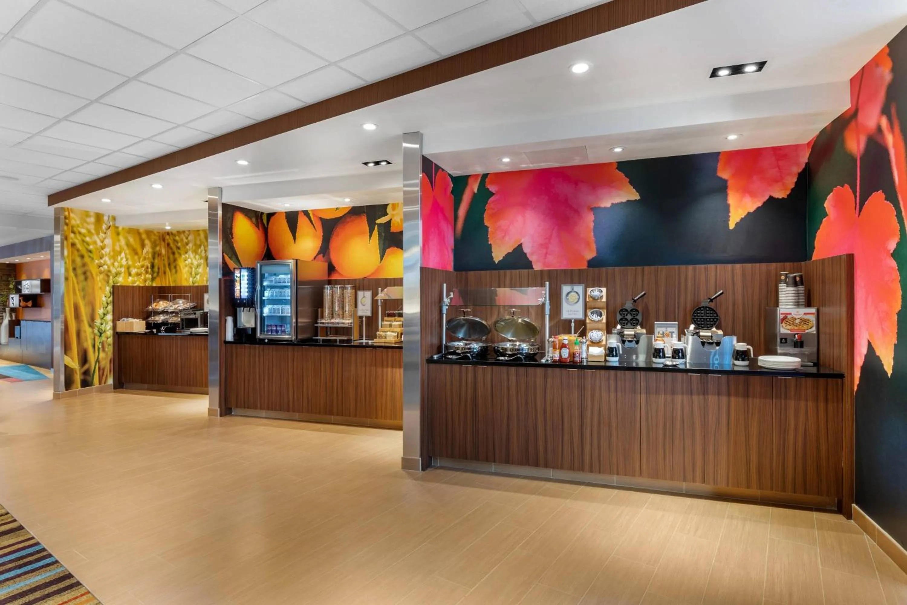 Breakfast in Fairfield Inn & Suites by Marriott Mebane