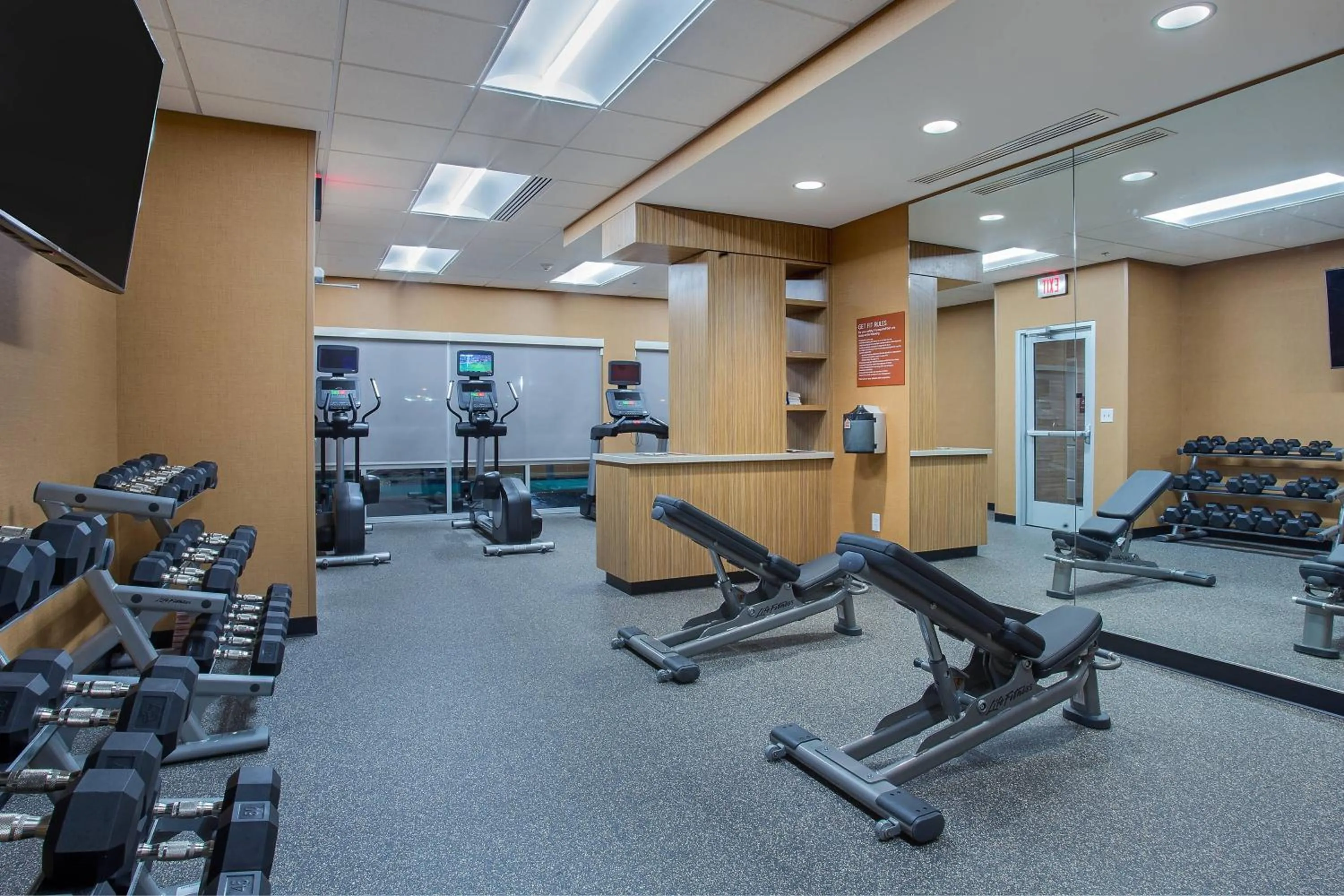 Fitness centre/facilities in TownePlace Suites by Marriott Knoxville Oak Ridge