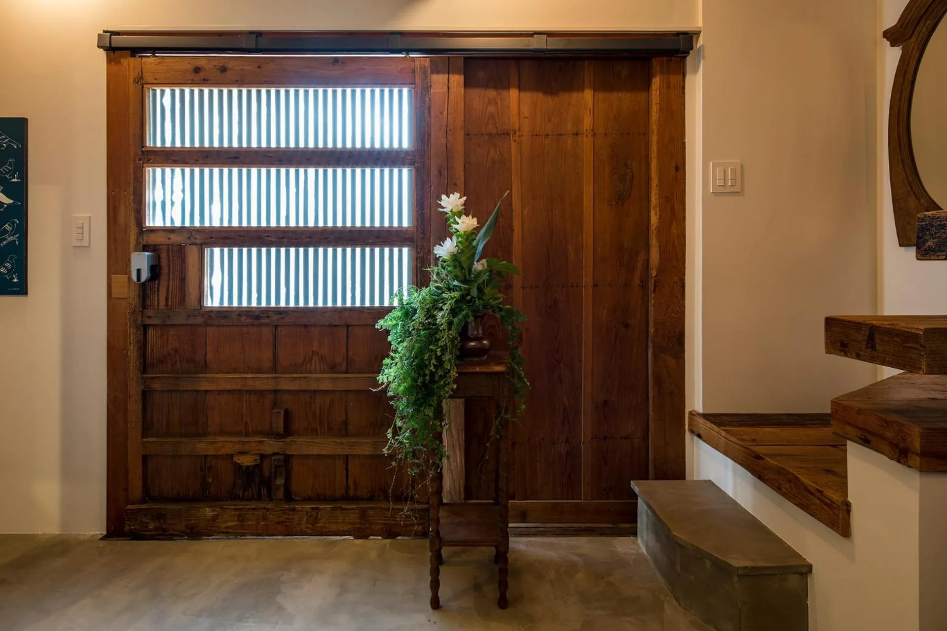 Decorative detail in The Bath & Bed Hayama