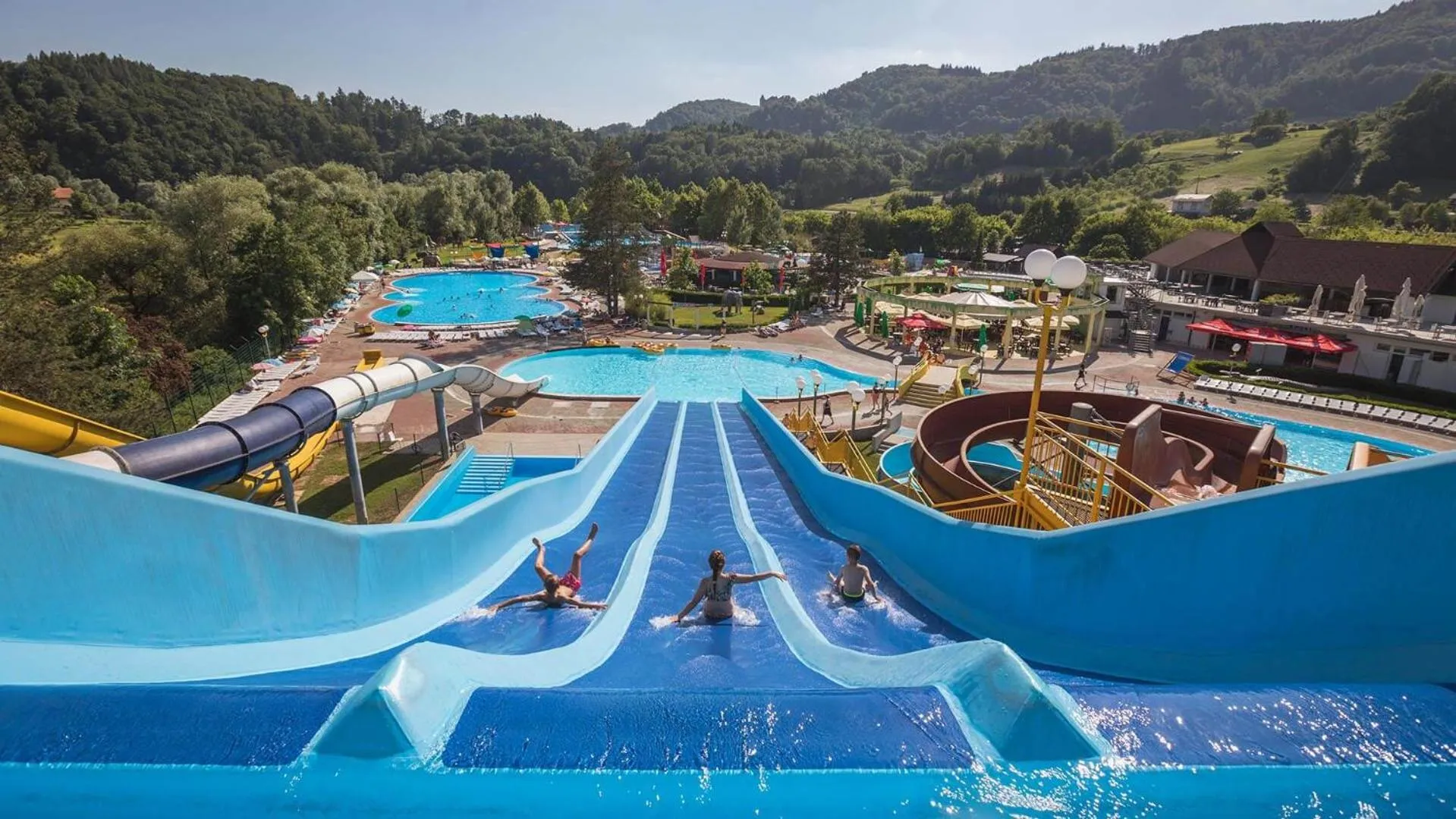 Swimming pool in Terme Olimia - Hotel Sotelia