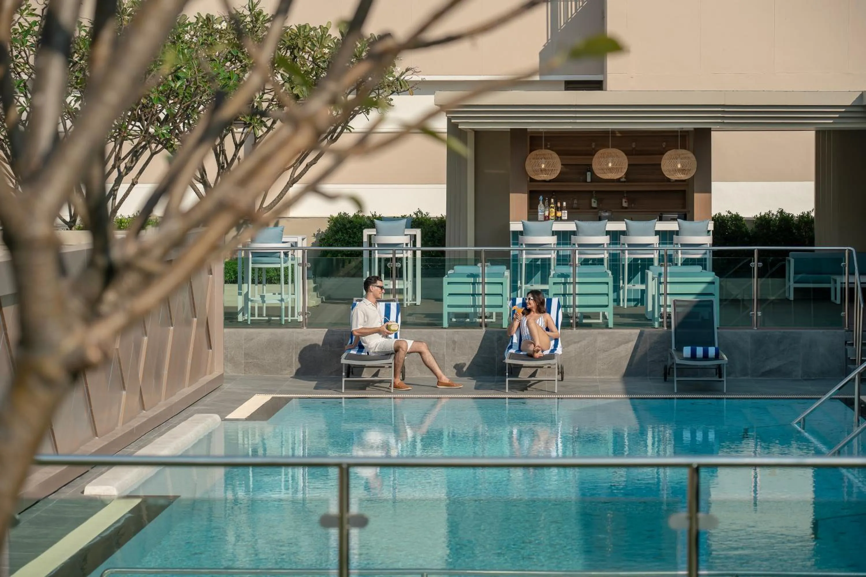 Swimming pool in Hyatt Place Bangkok Sukhumvit 1