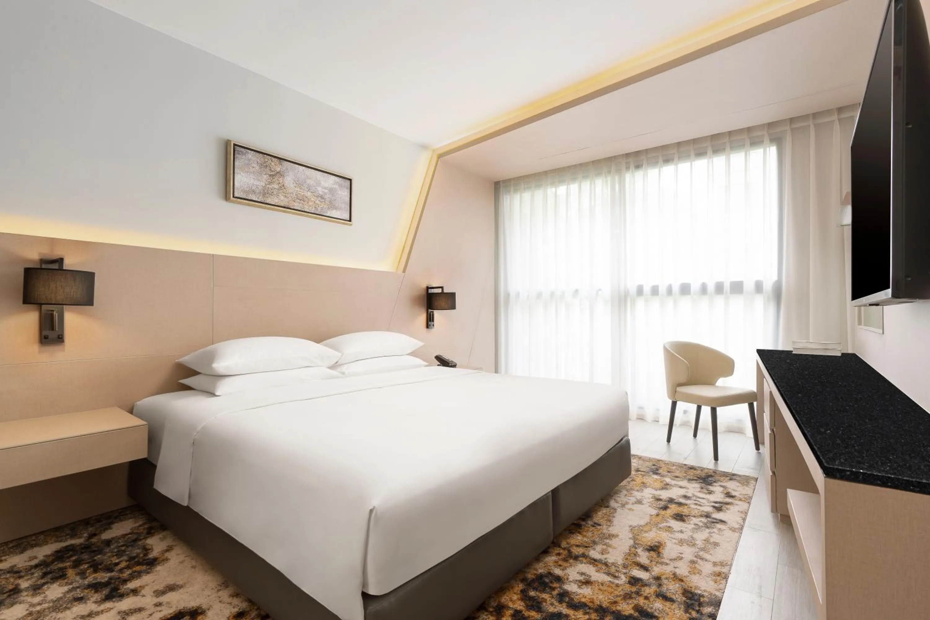 Bed in Hyatt Place Bangkok Sukhumvit 1