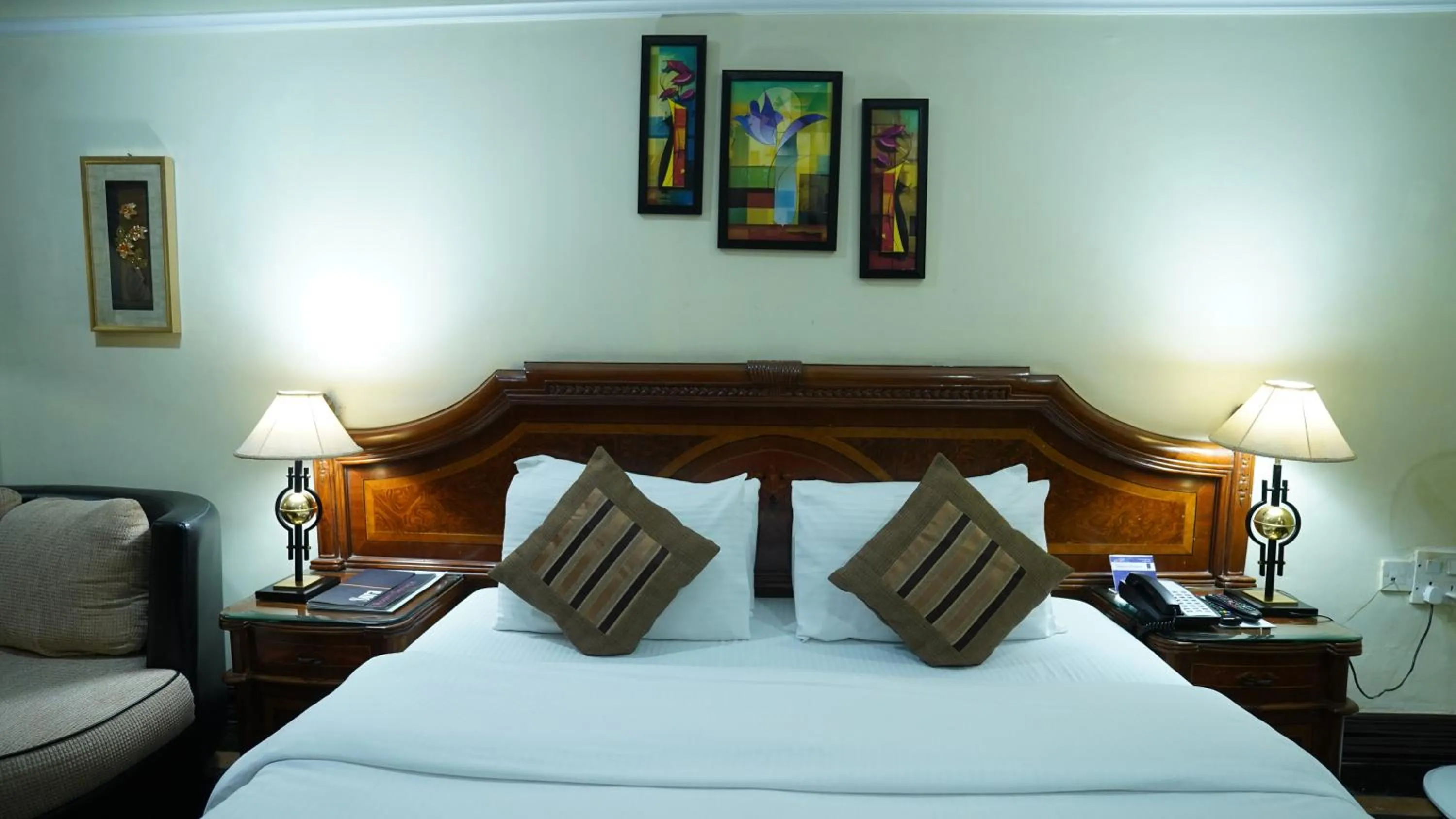 Bed in Hotel Empires
