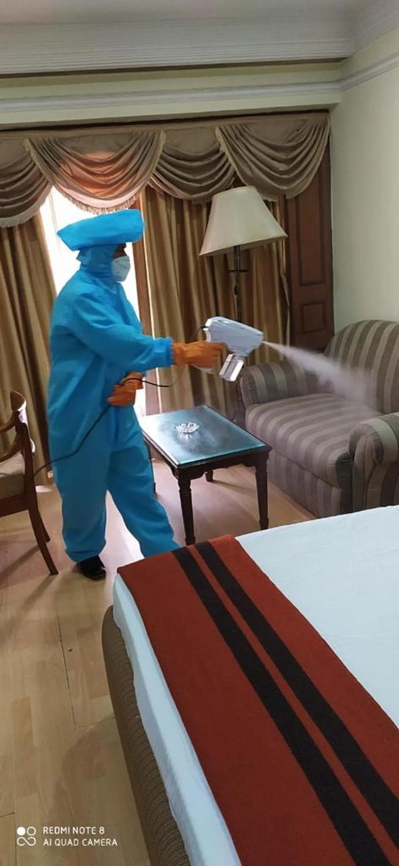 Bed in Hotel Empires