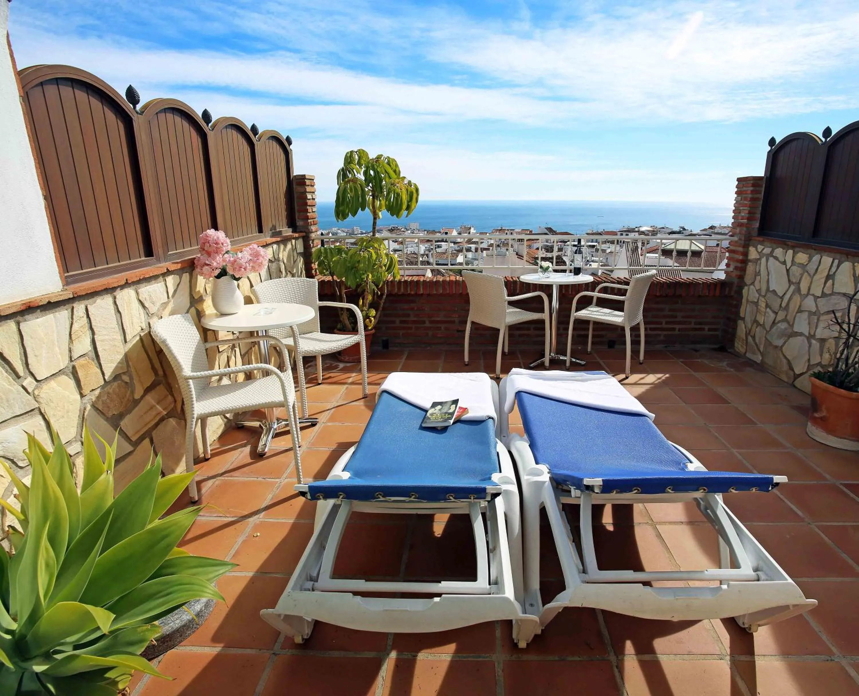 Balcony/Terrace in Hotel Casa Rosa