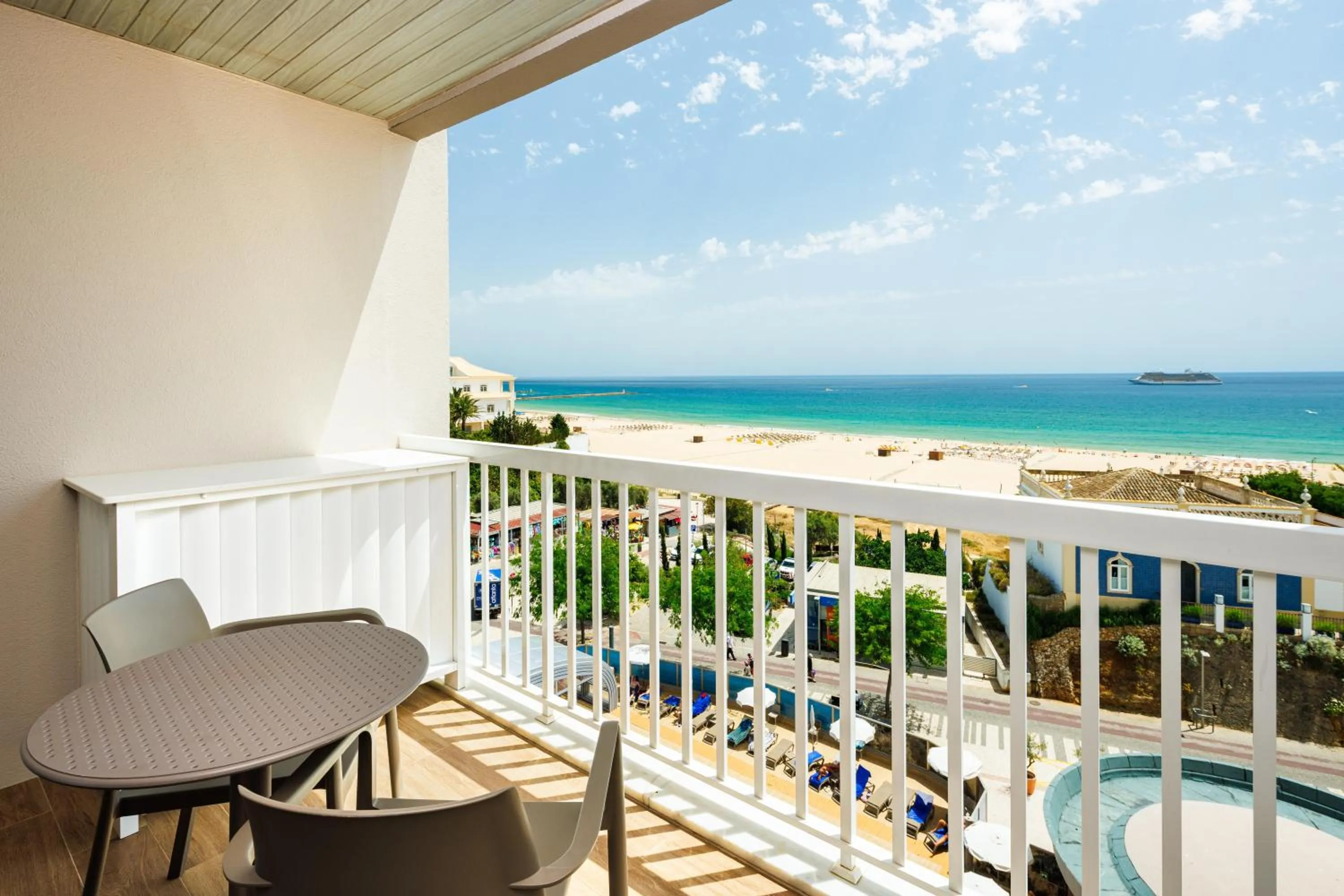Balcony/Terrace in Jupiter Algarve Hotel - Beach & Spa