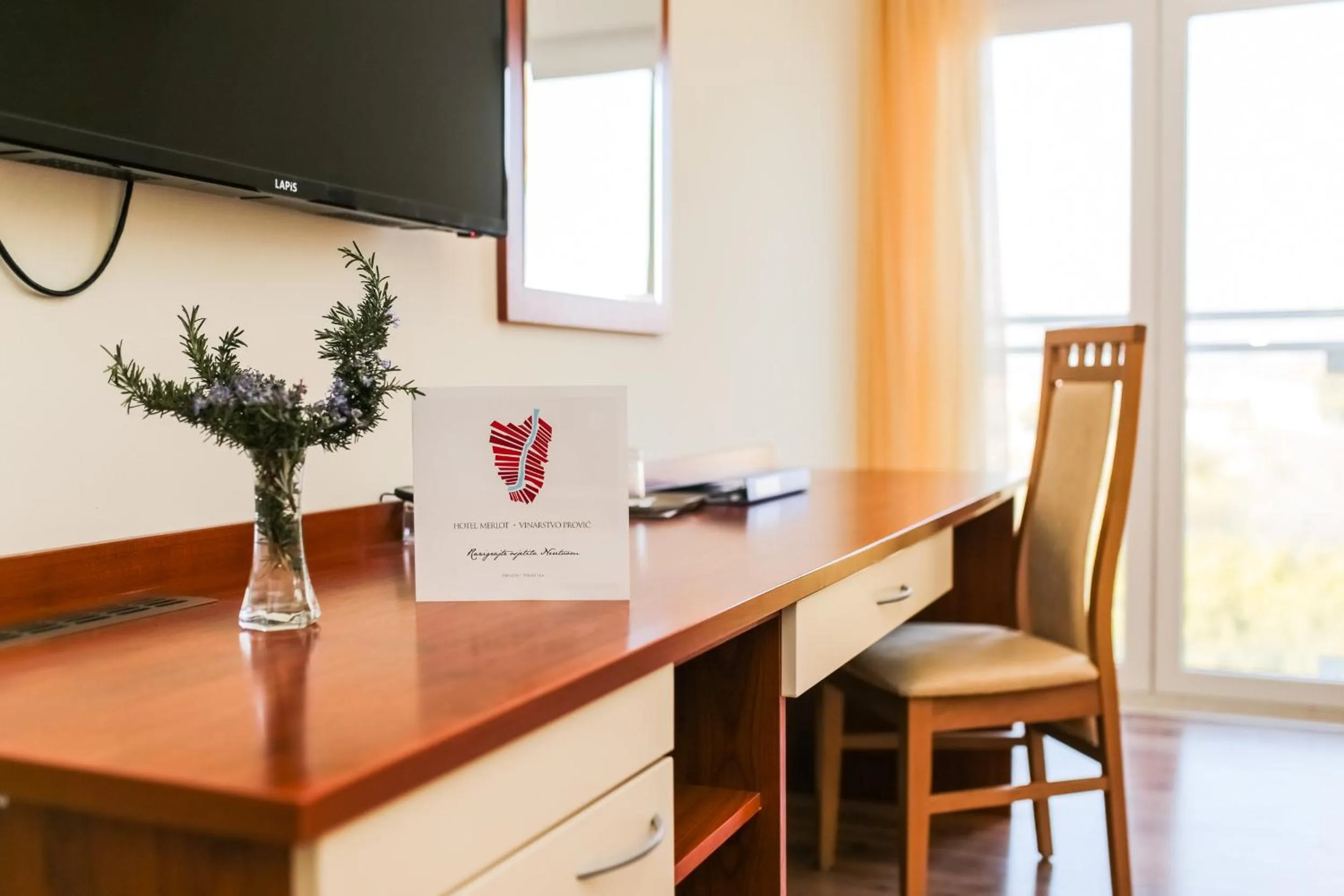 TV and multimedia in Hotel Merlot