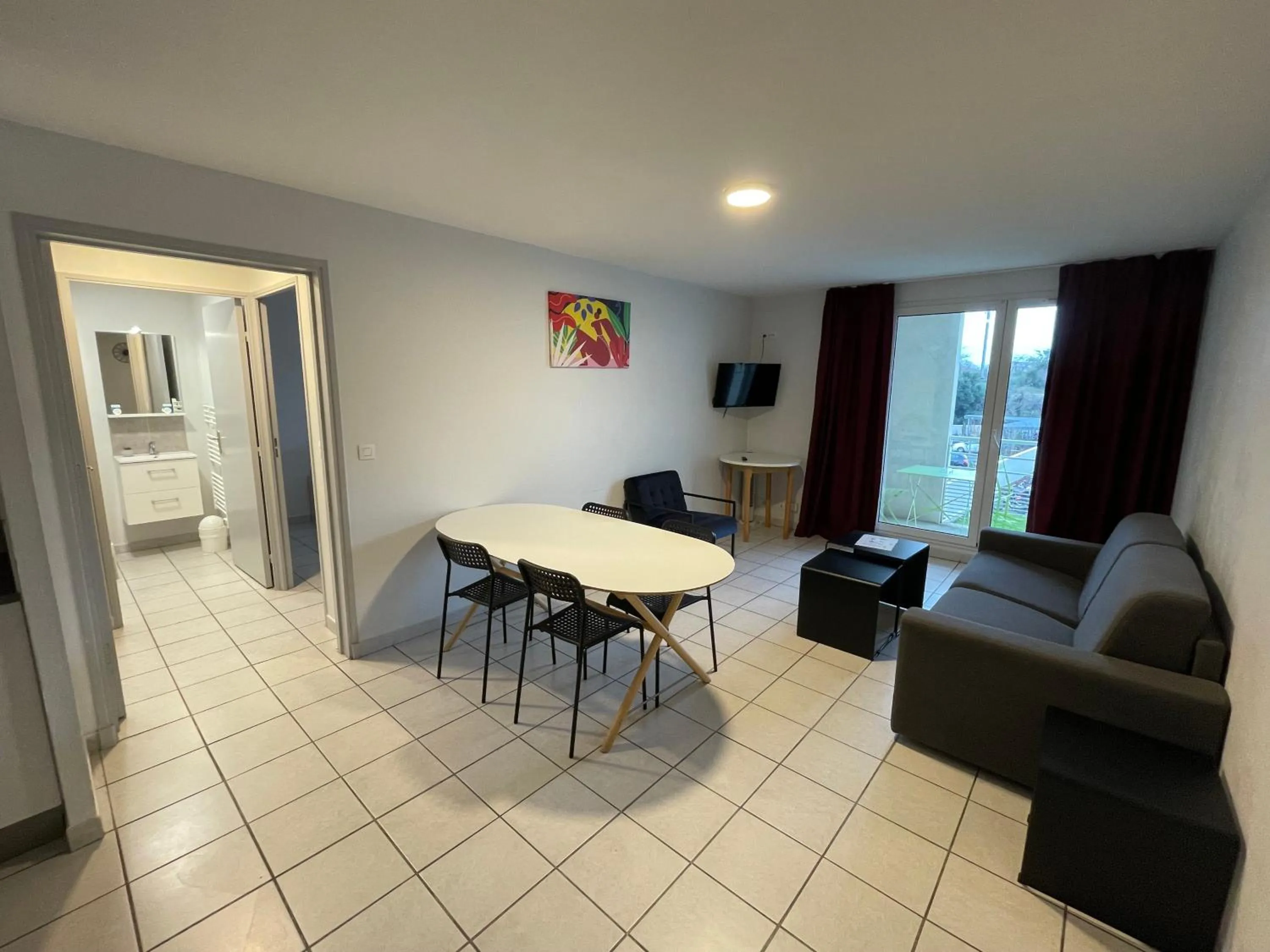 Living room in City Résidence Avignon