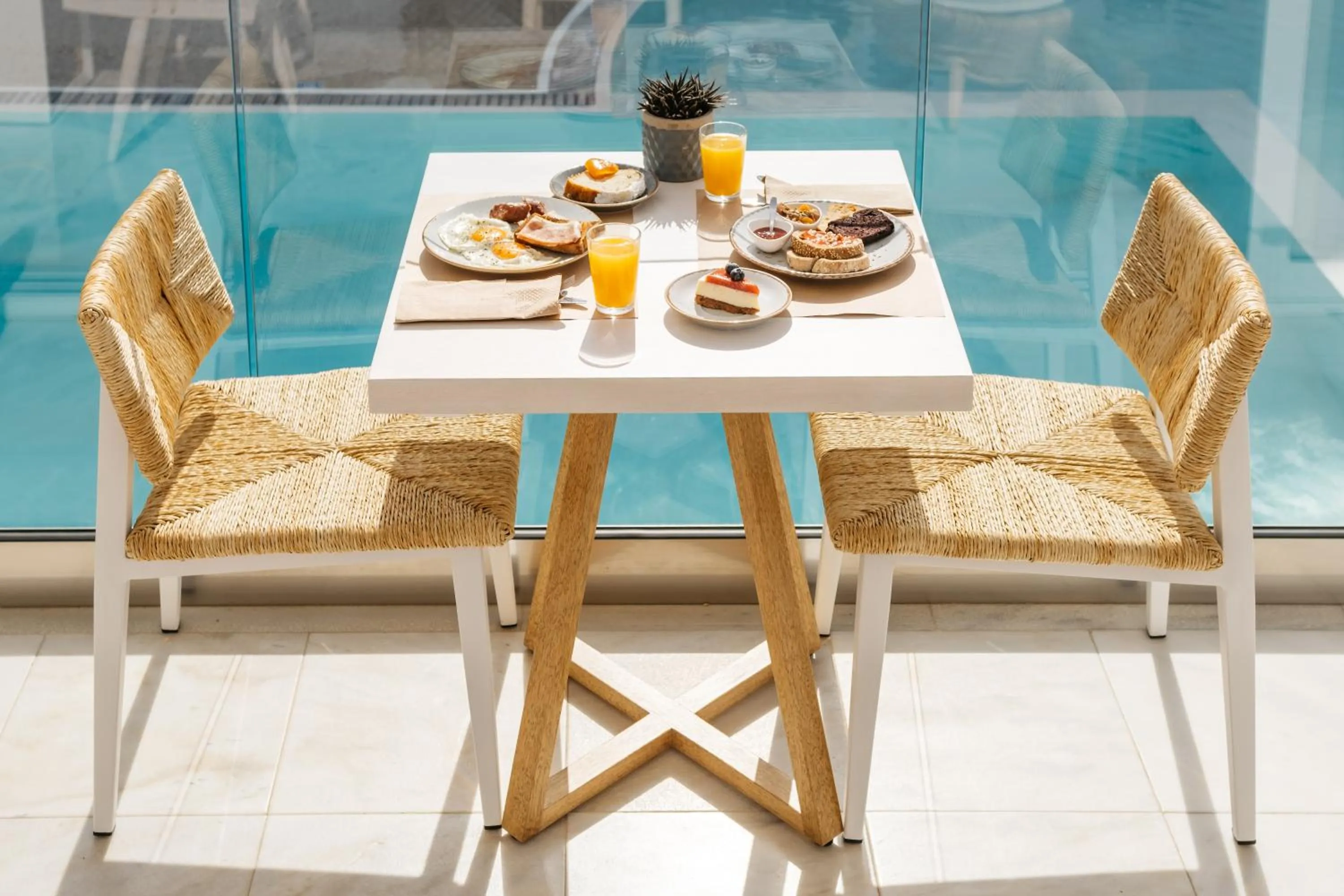 Breakfast in Cyano Hotel