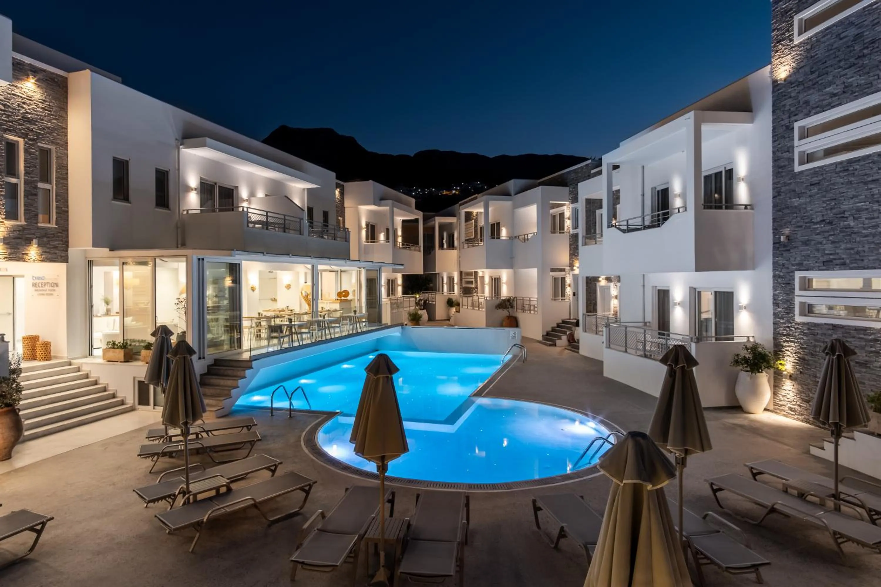 Property building in Cyano Hotel