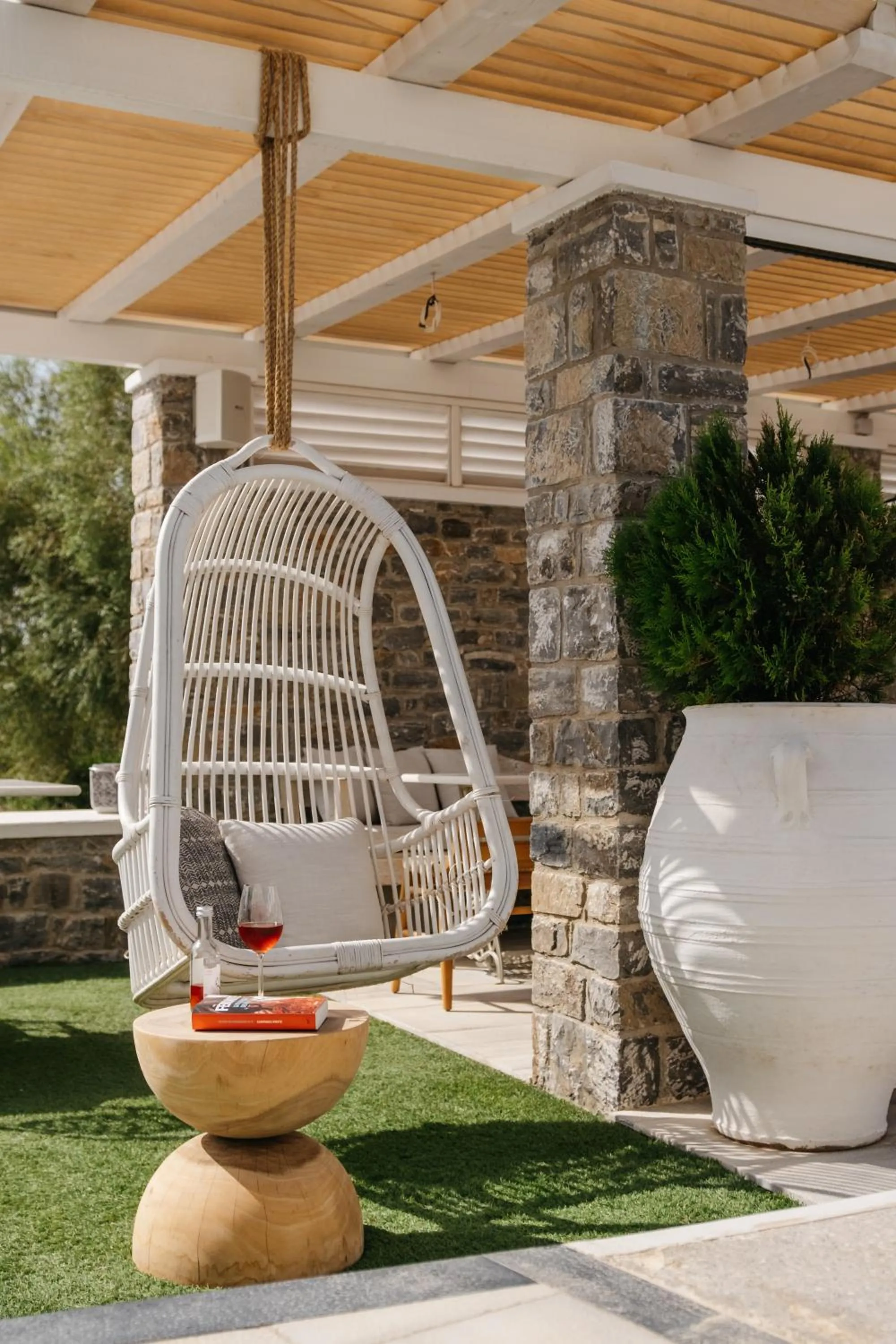 Patio in Cyano Hotel