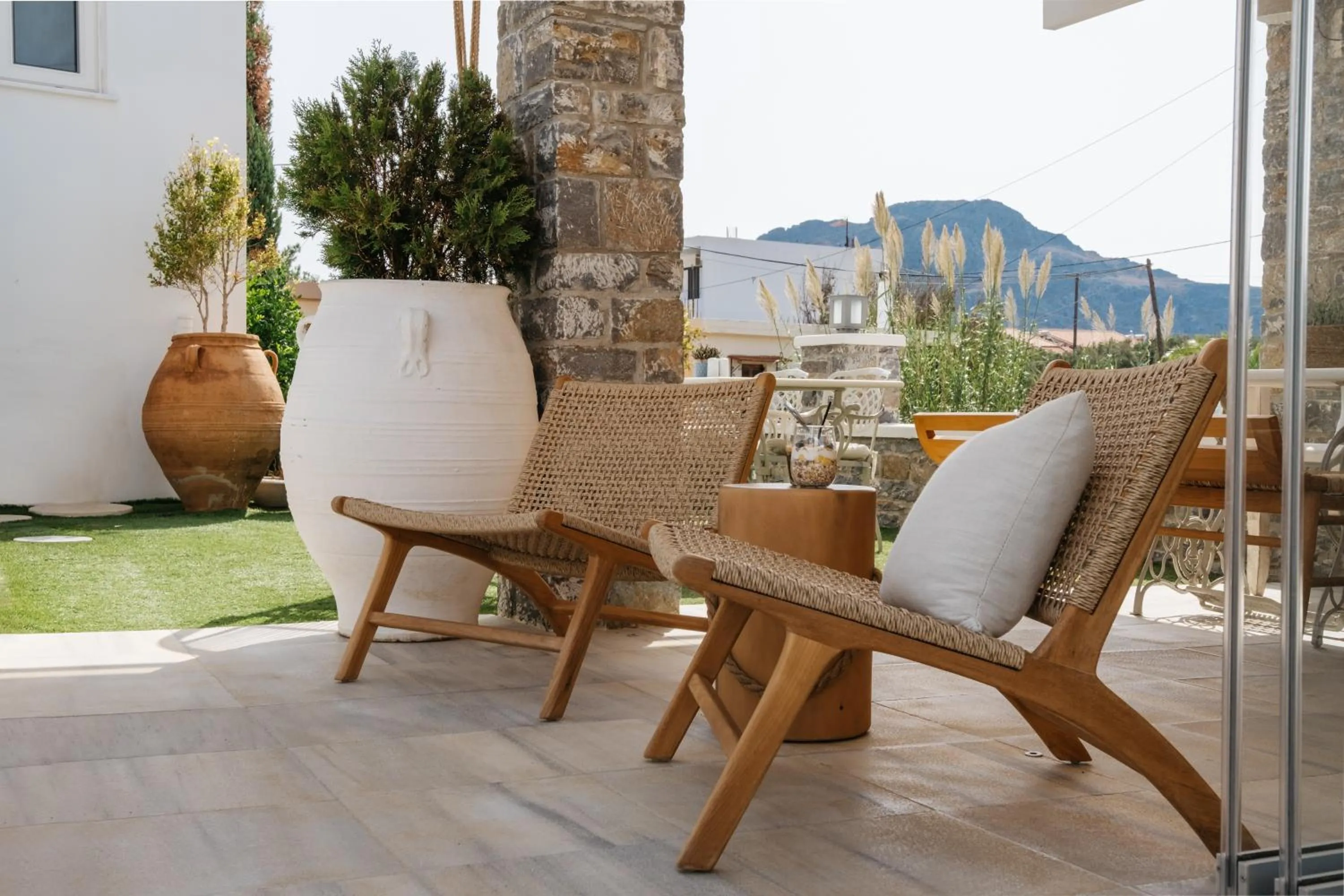 Patio in Cyano Hotel