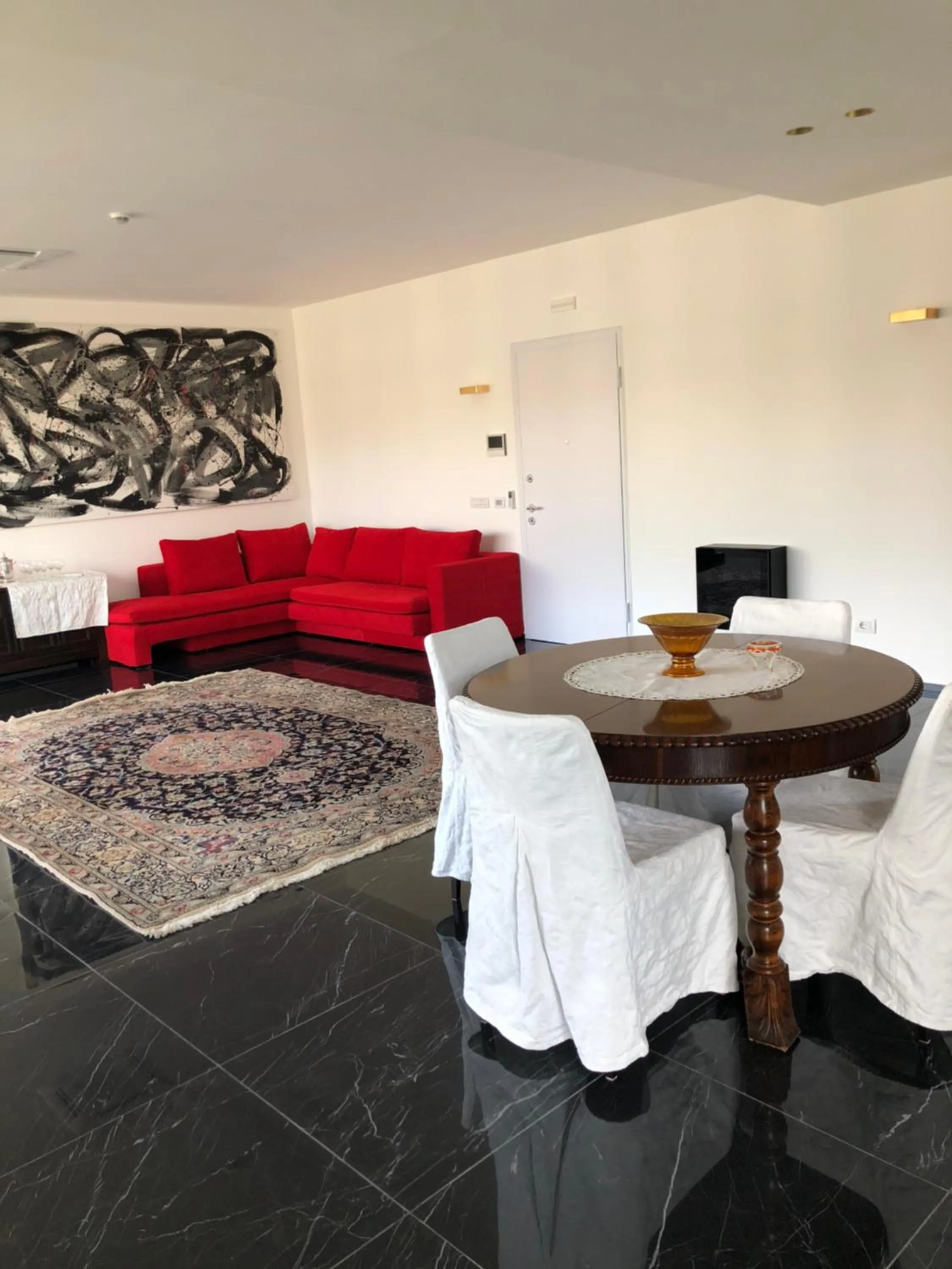 Living room in Hotel CineApollo - Ogni camera un film!