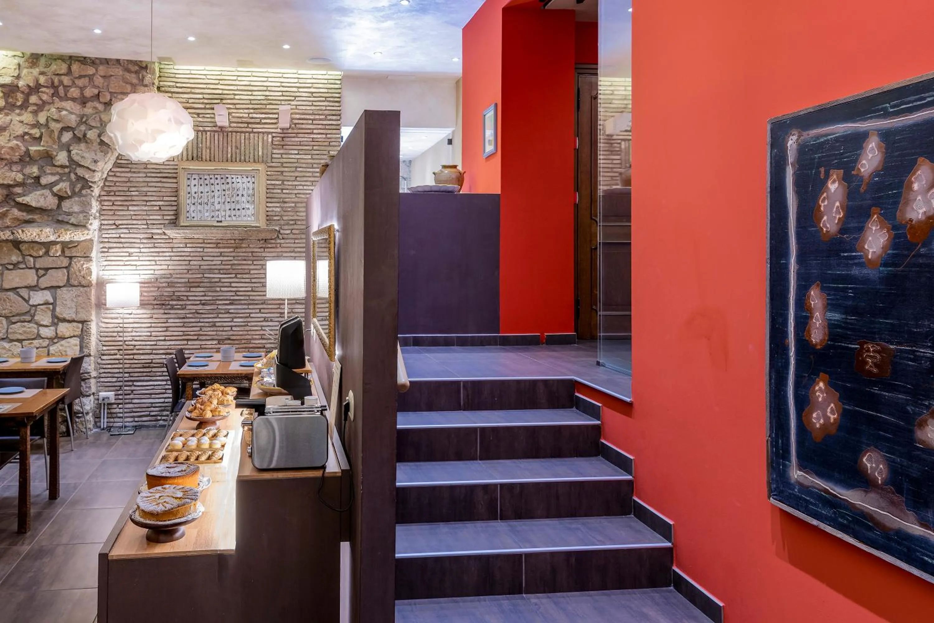 Breakfast in La Grotta Hotel