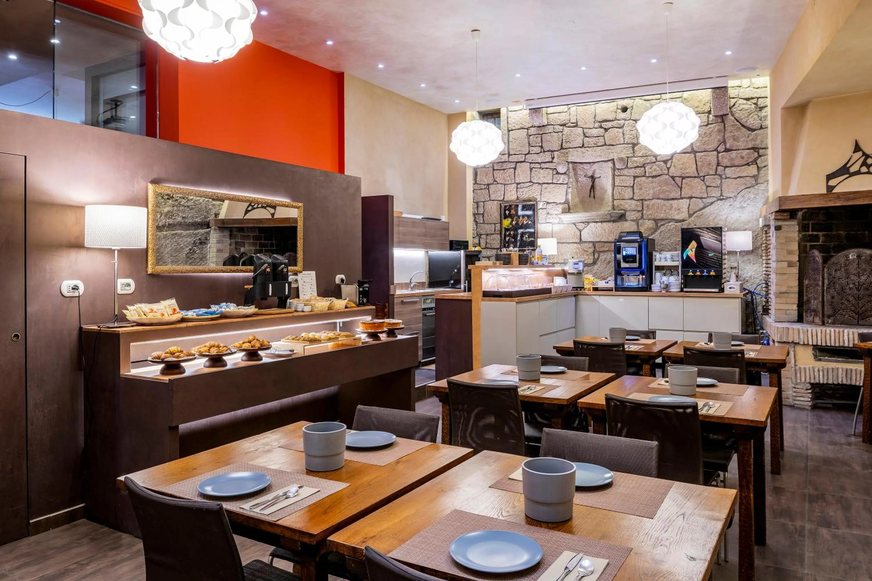 Breakfast in La Grotta Hotel