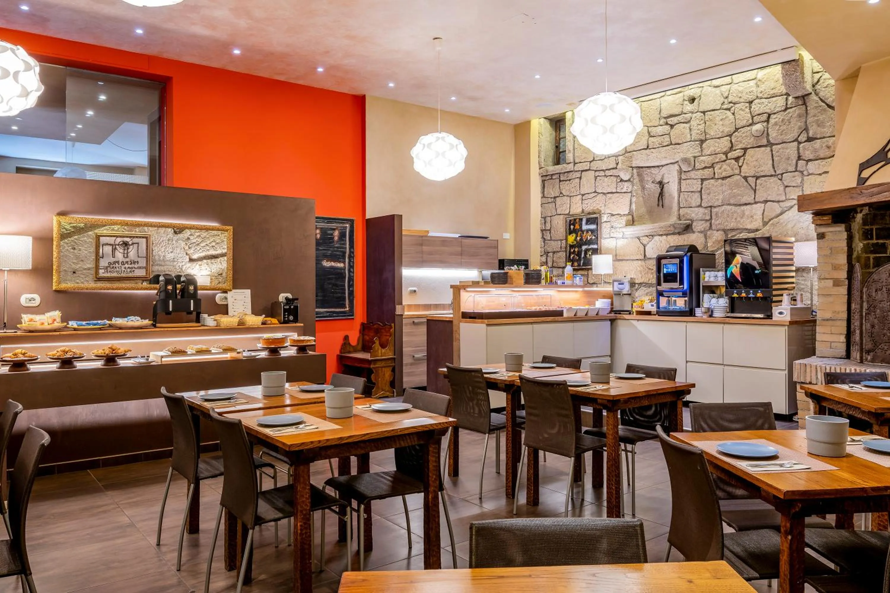 Breakfast in La Grotta Hotel