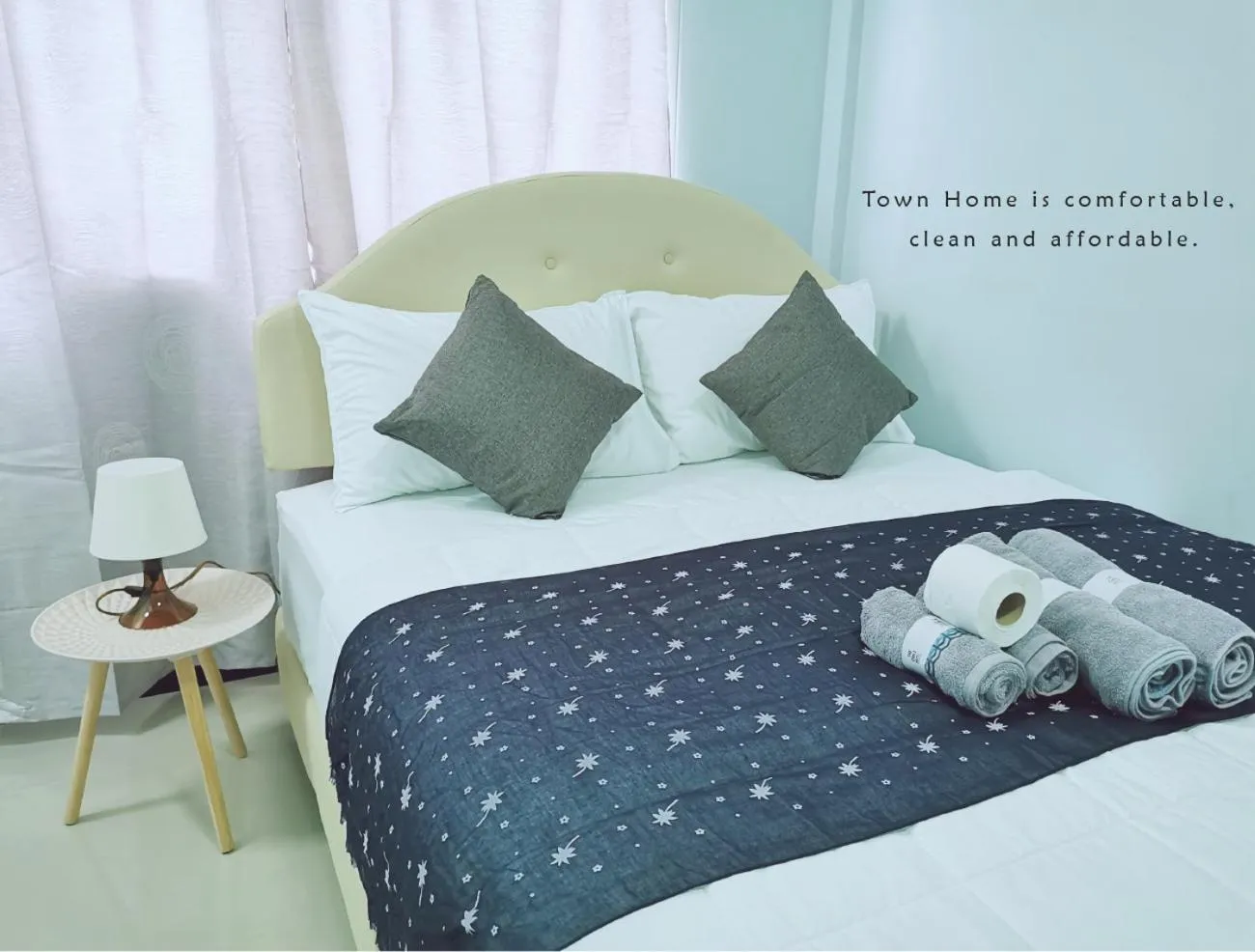 Bed in The Chill Town Home