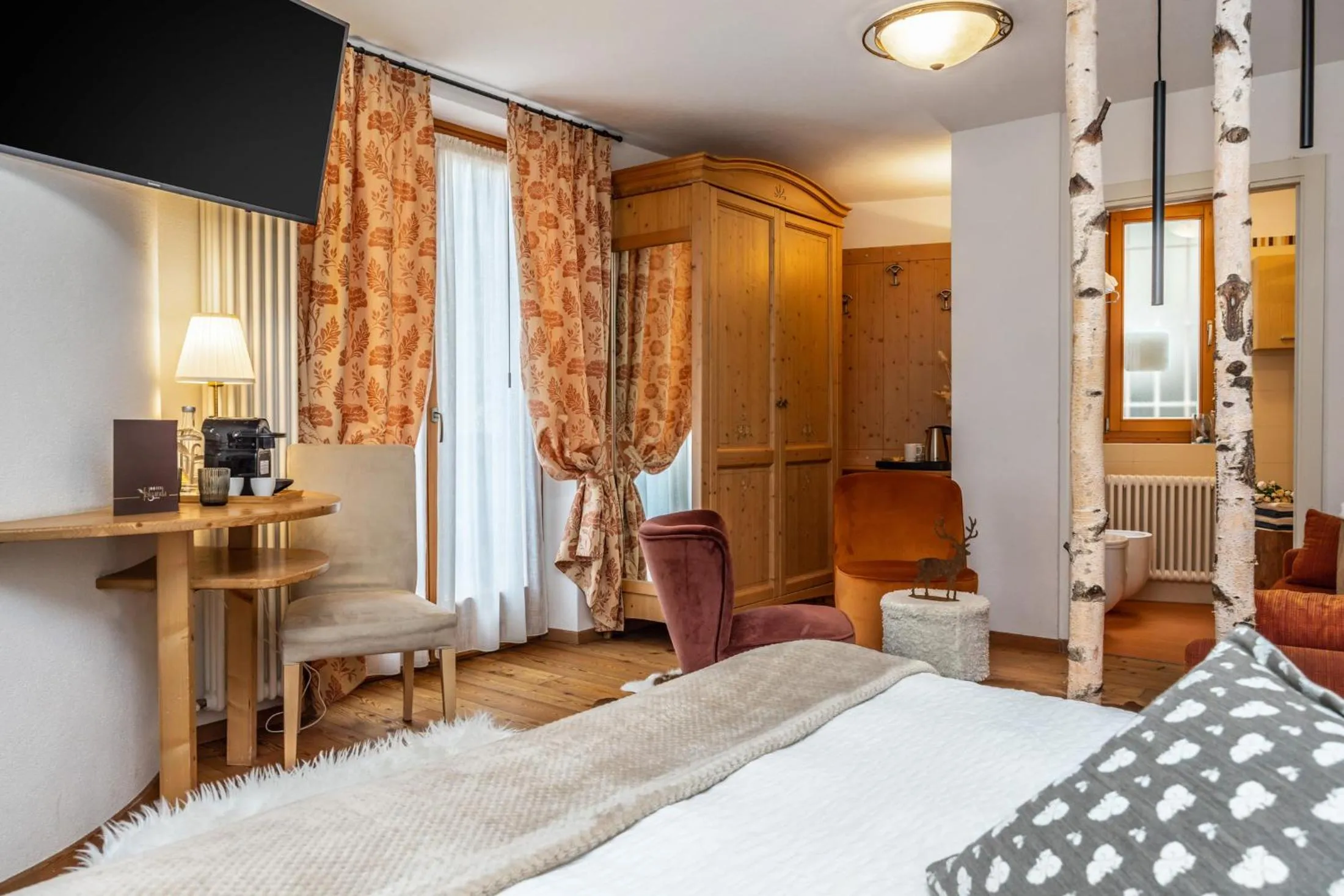 Bed in Hotel Folgarida