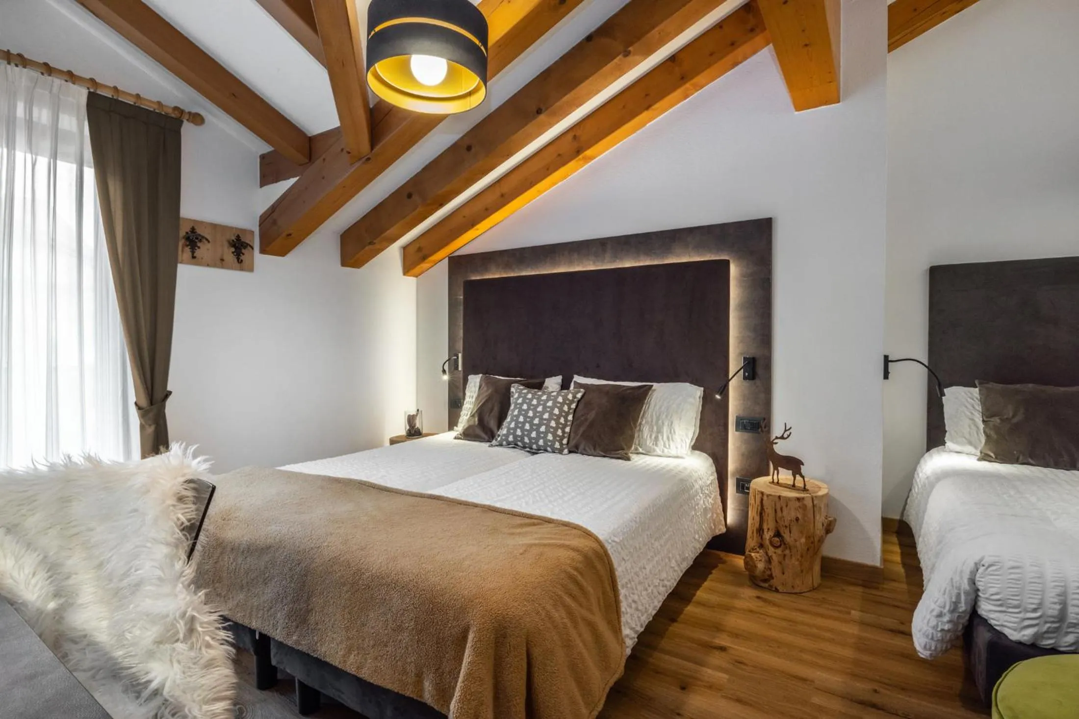 Bed in Hotel Folgarida