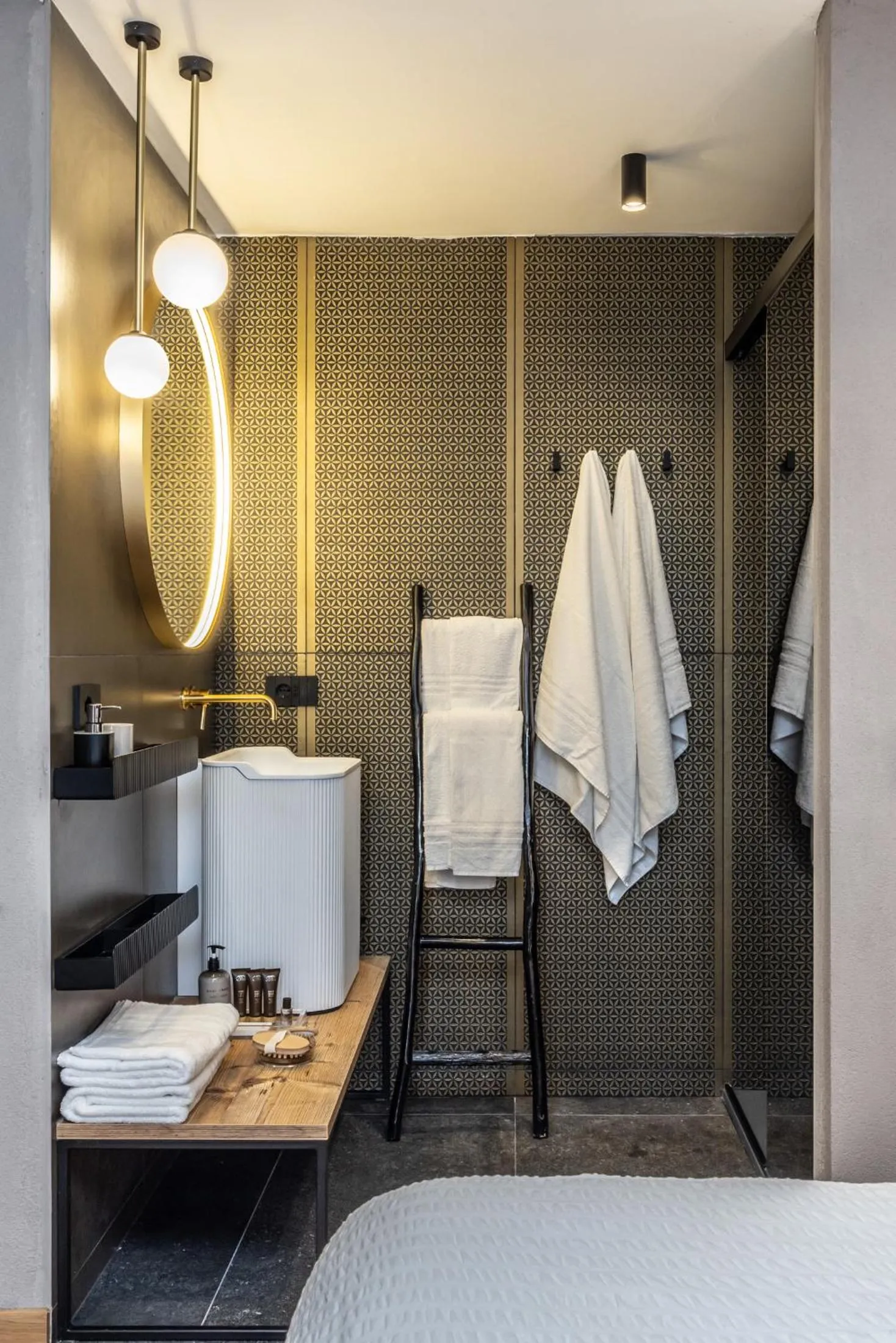 Bed in Hotel Folgarida