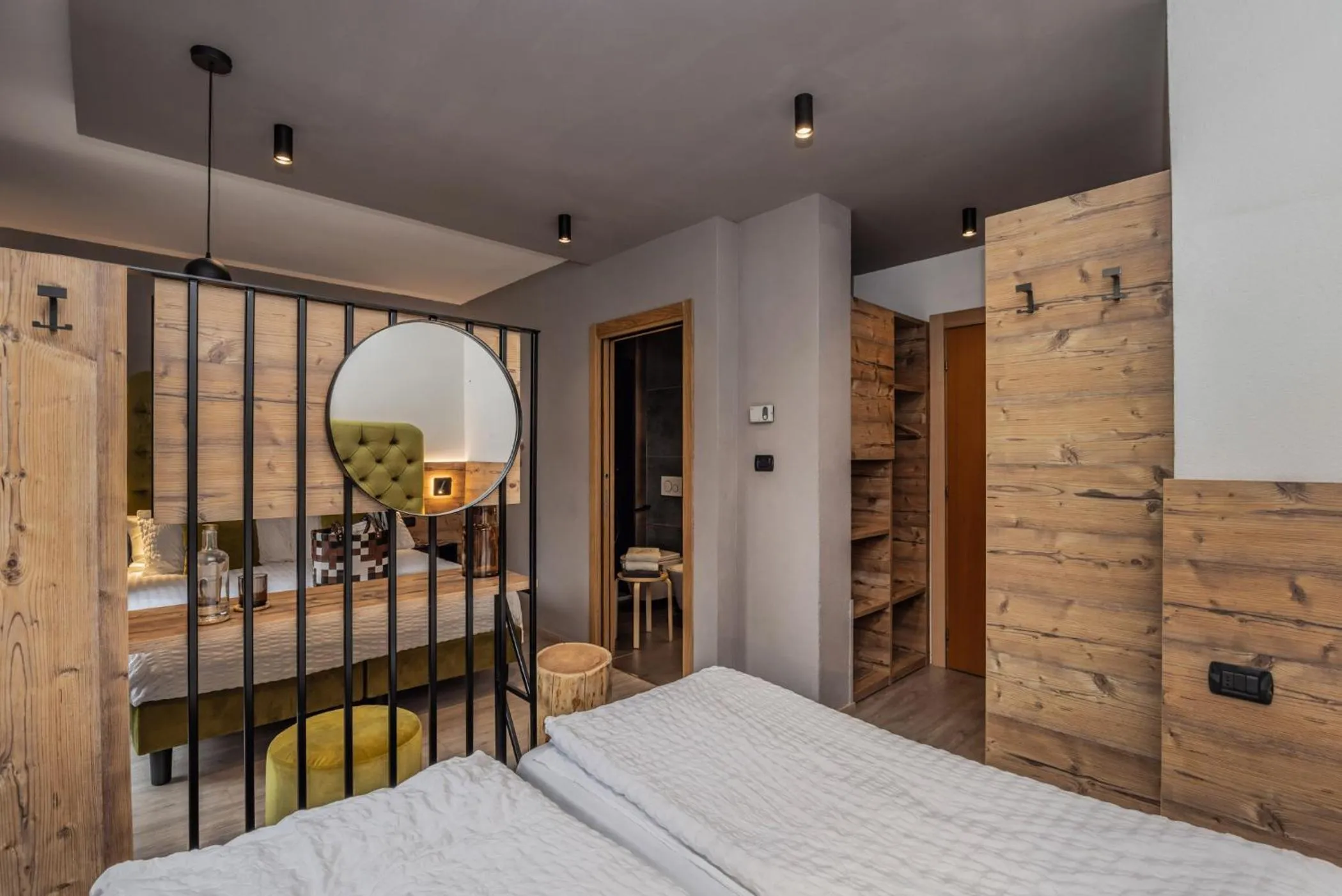 Bed in Hotel Folgarida