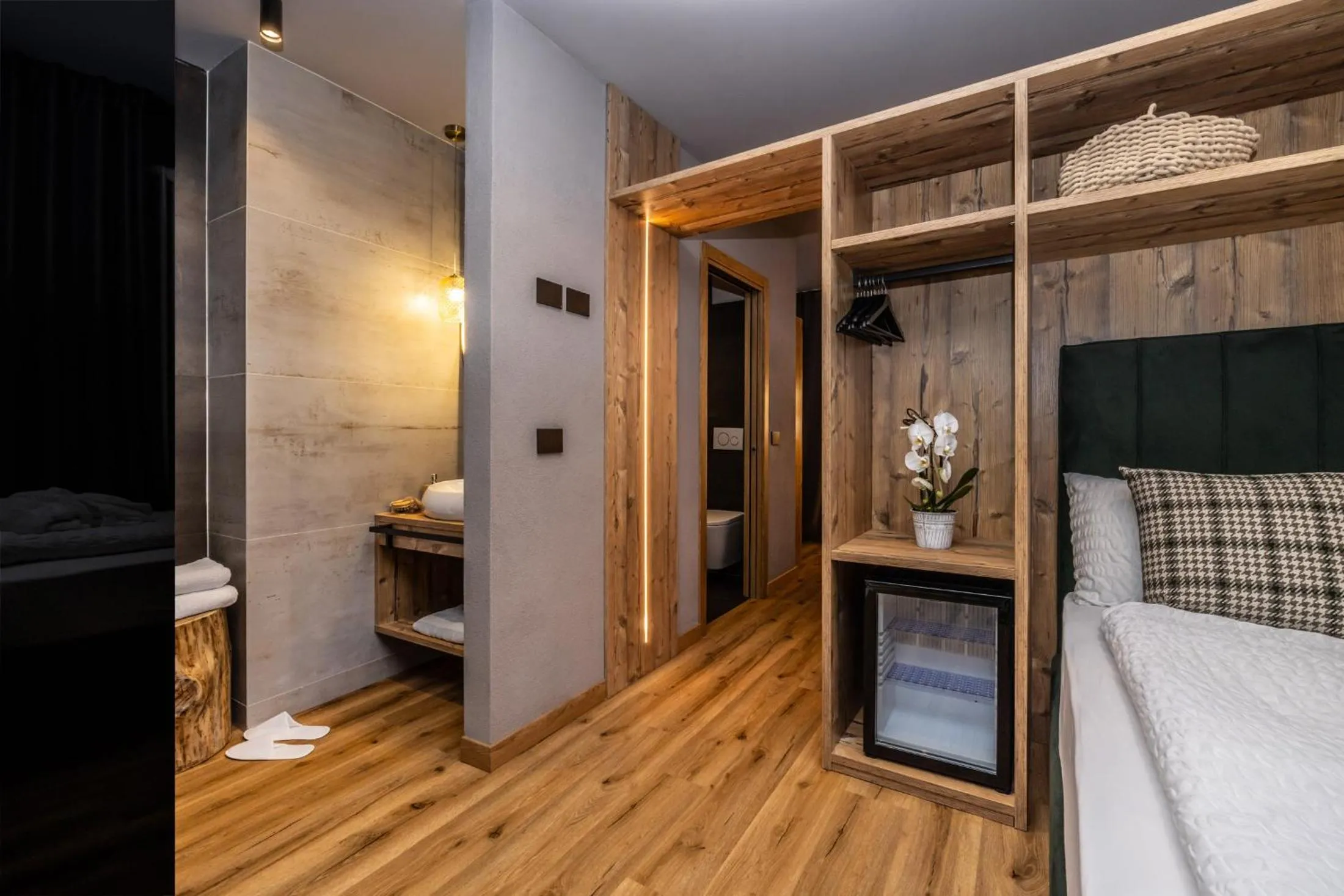 Bed in Hotel Folgarida