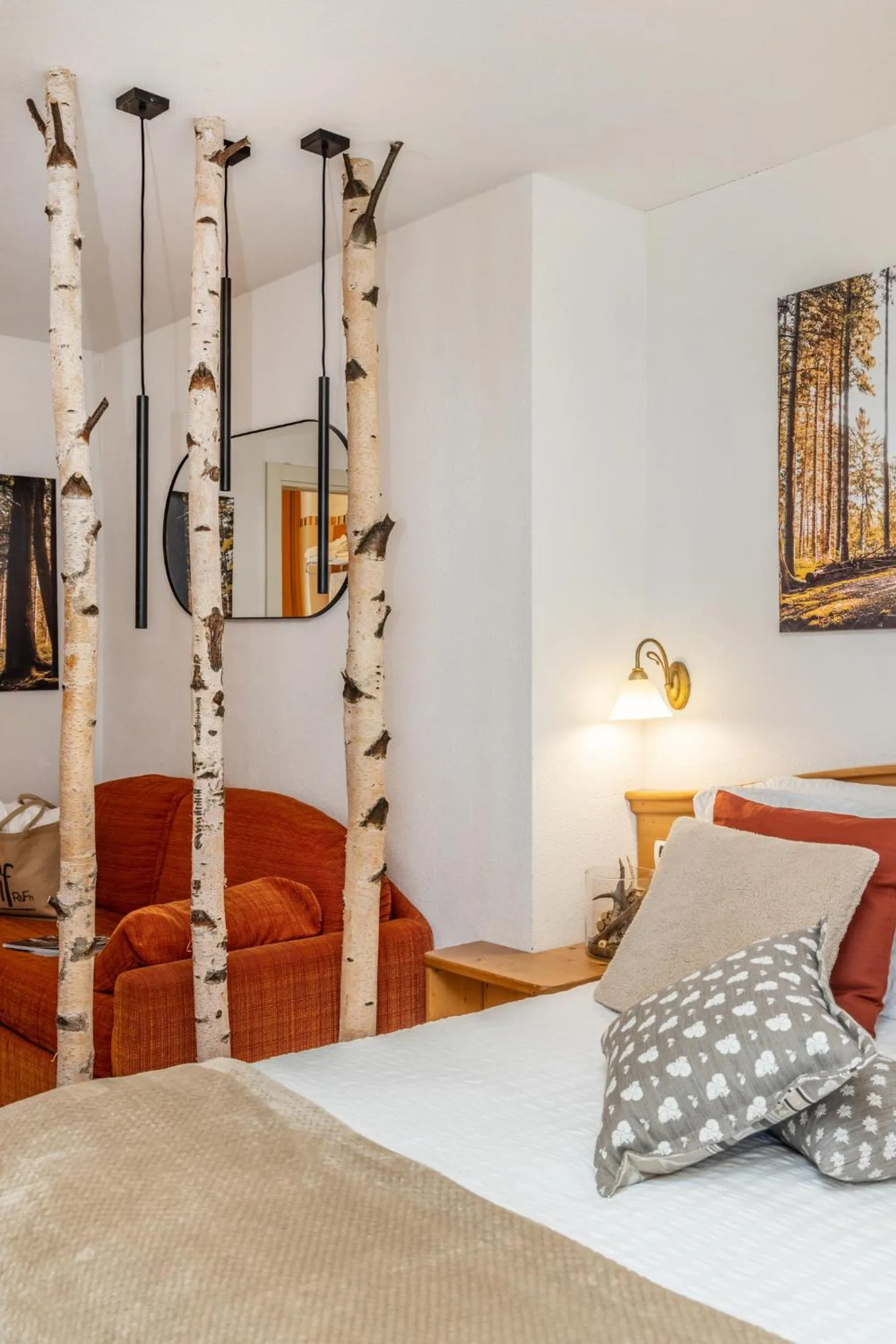 Bed in Hotel Folgarida