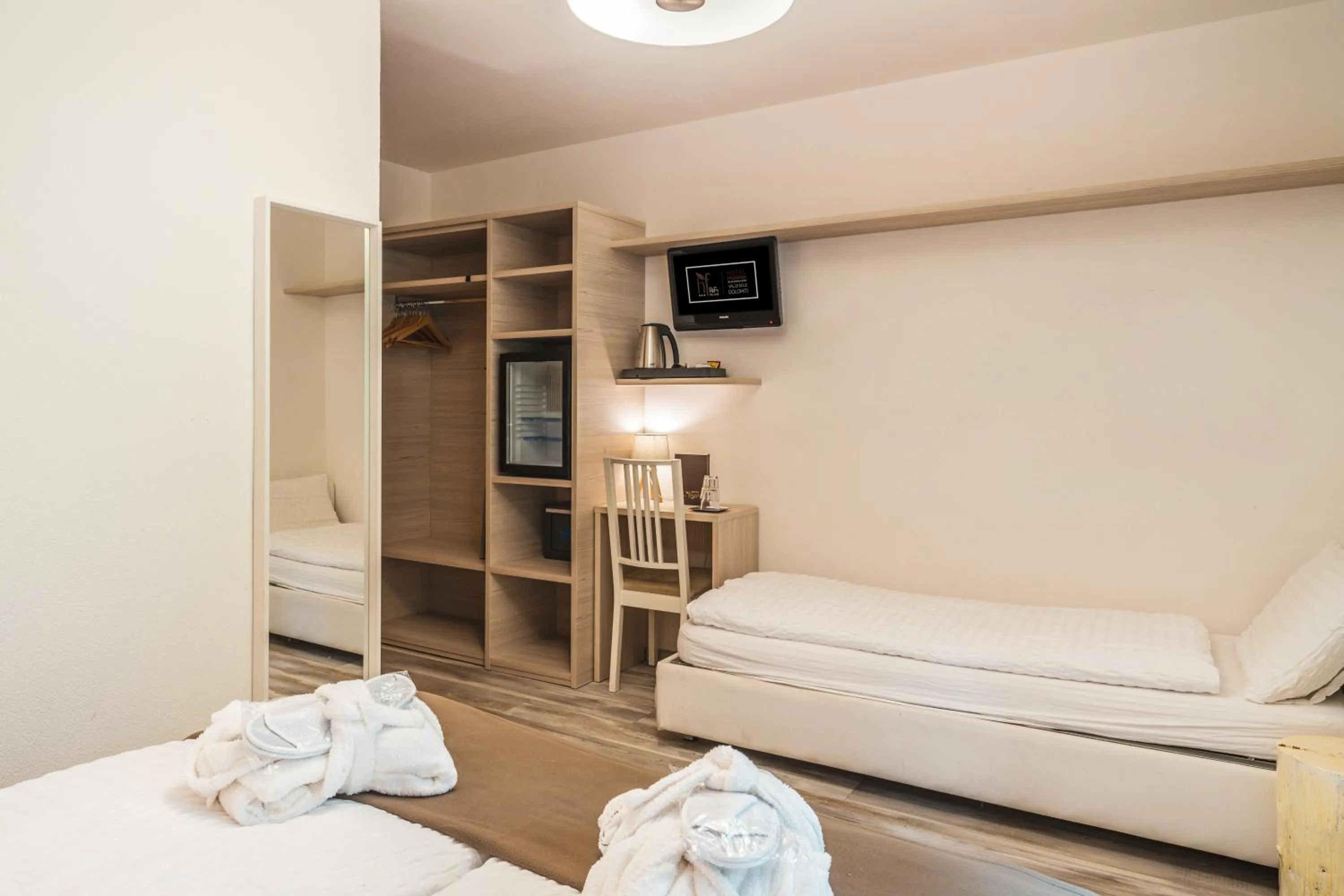 Bed in Hotel Folgarida