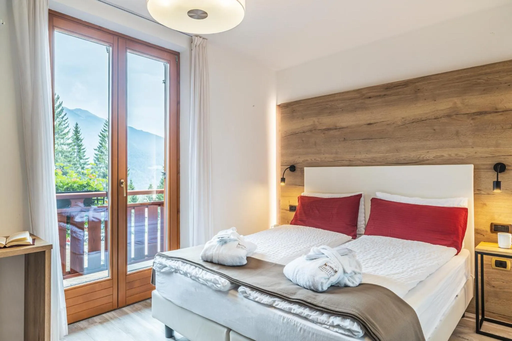 Bed in Hotel Folgarida