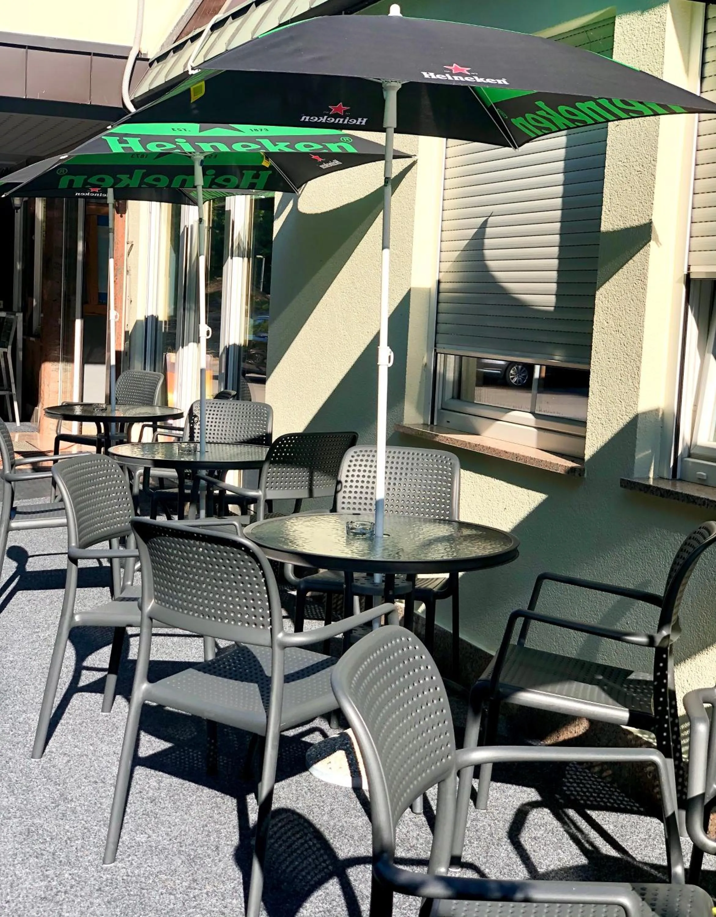 Patio in Hotel Medno