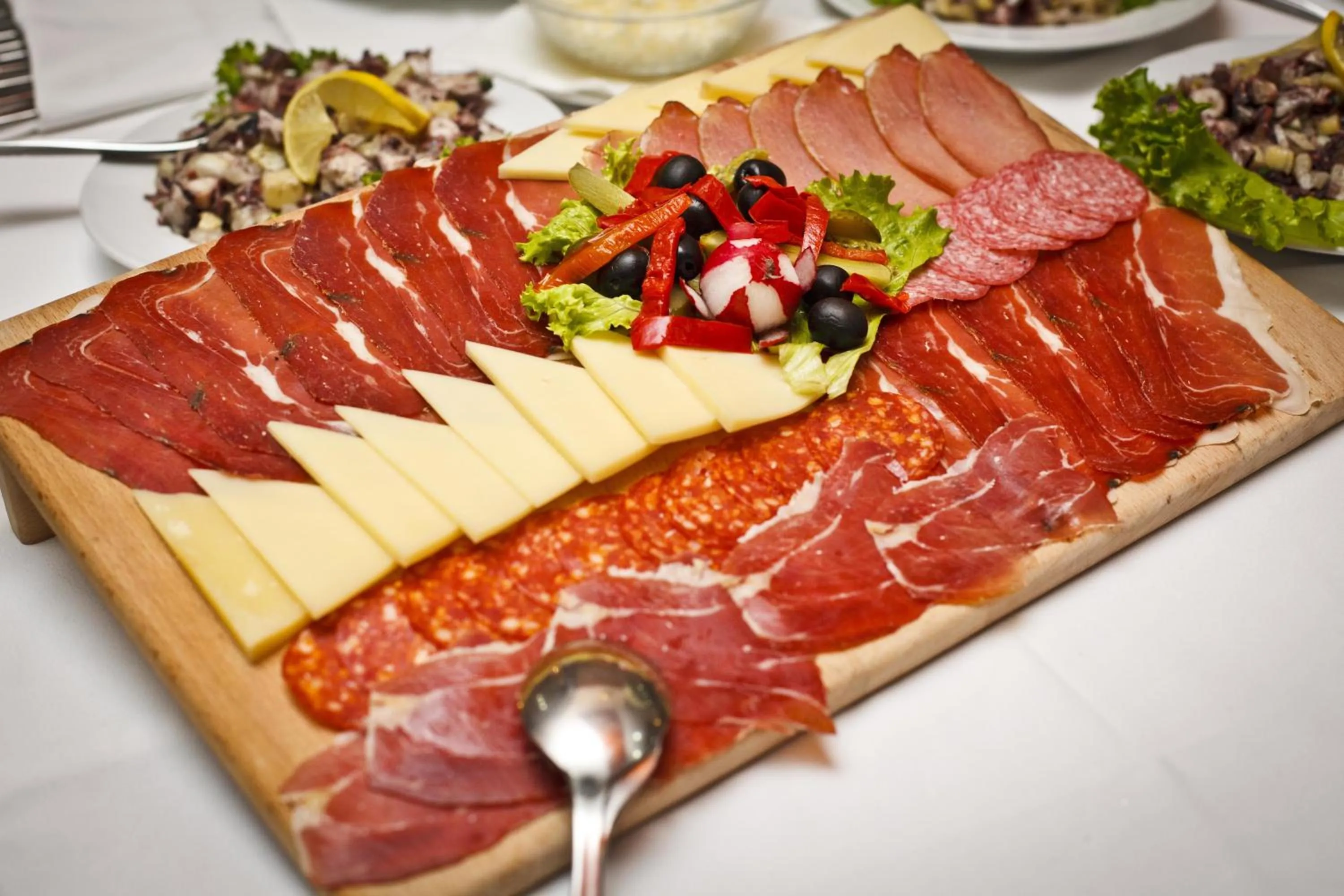 Food and drinks in Hotel Narona