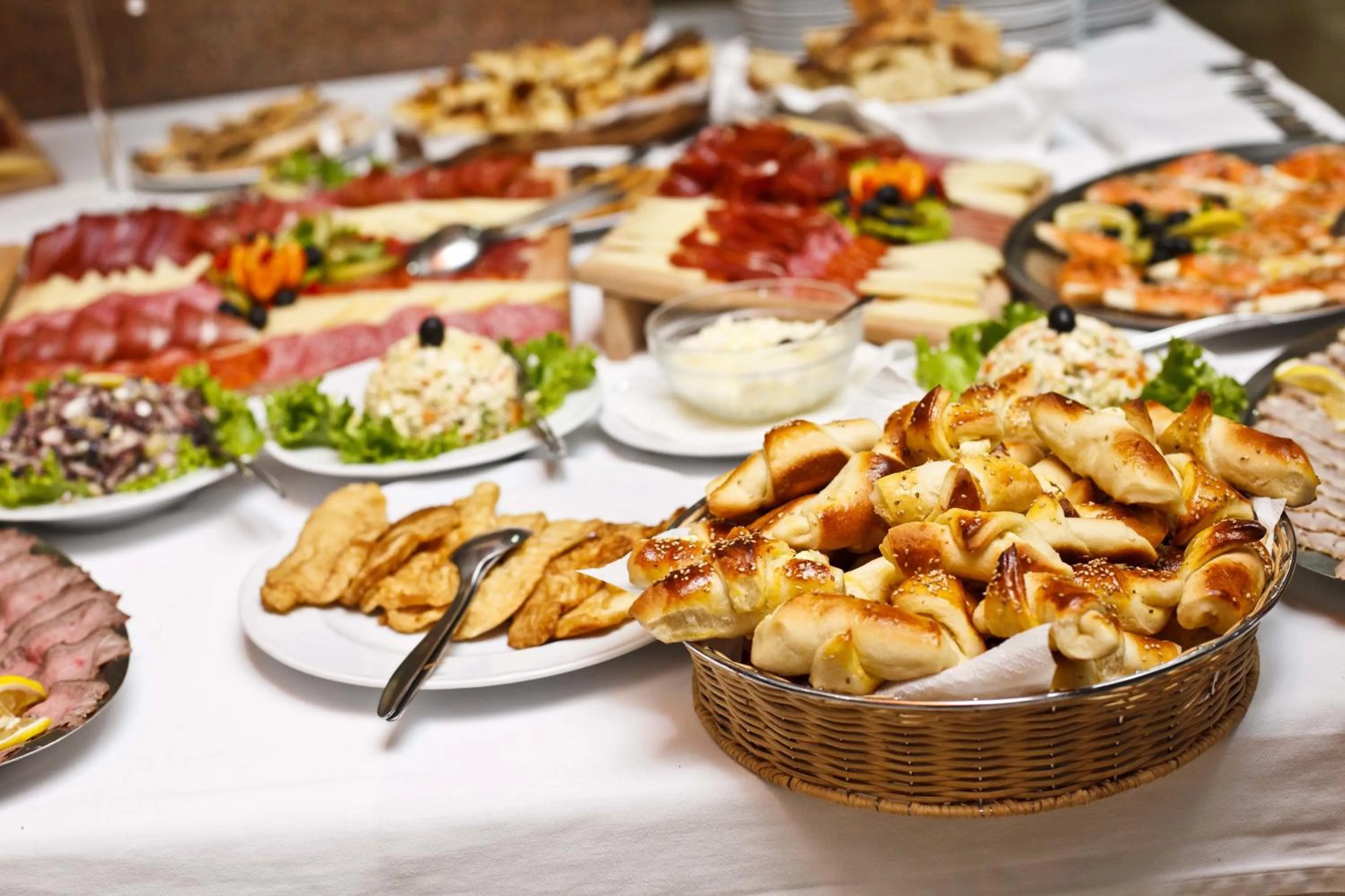 Food and drinks in Hotel Narona