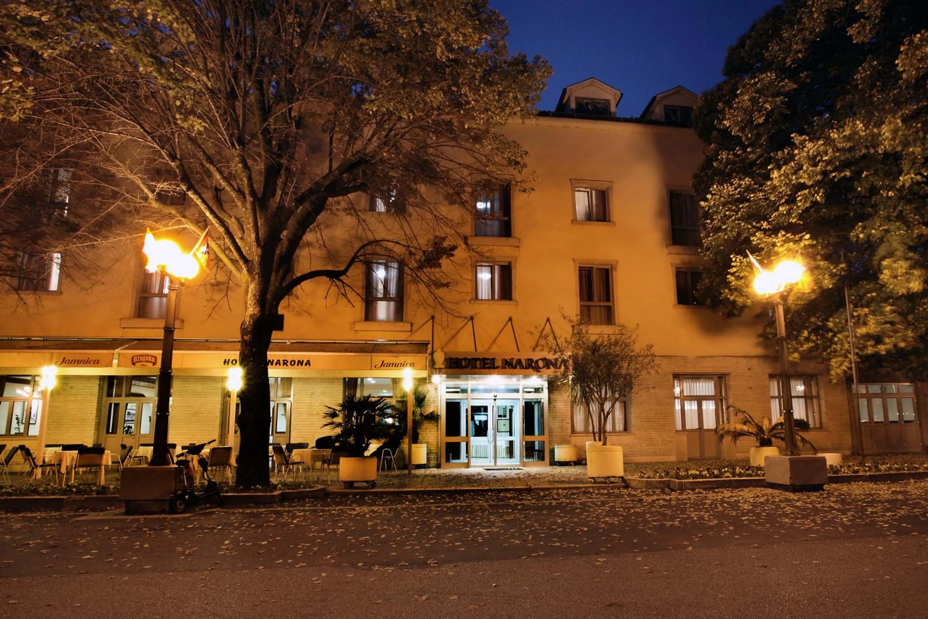 Facade/entrance in Hotel Narona