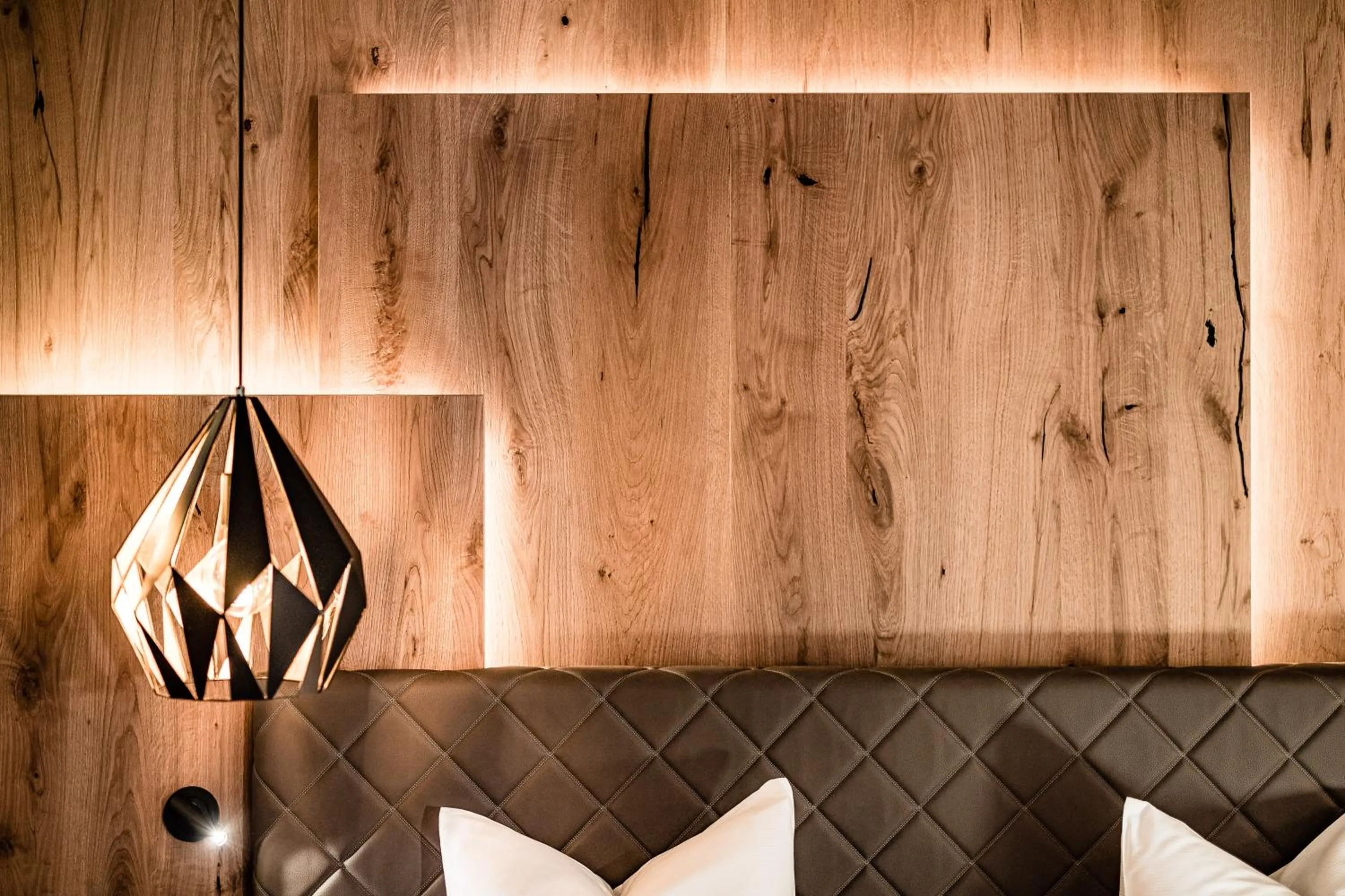 Bed in SONNENBERG Panorama Dolomites Wellbeing