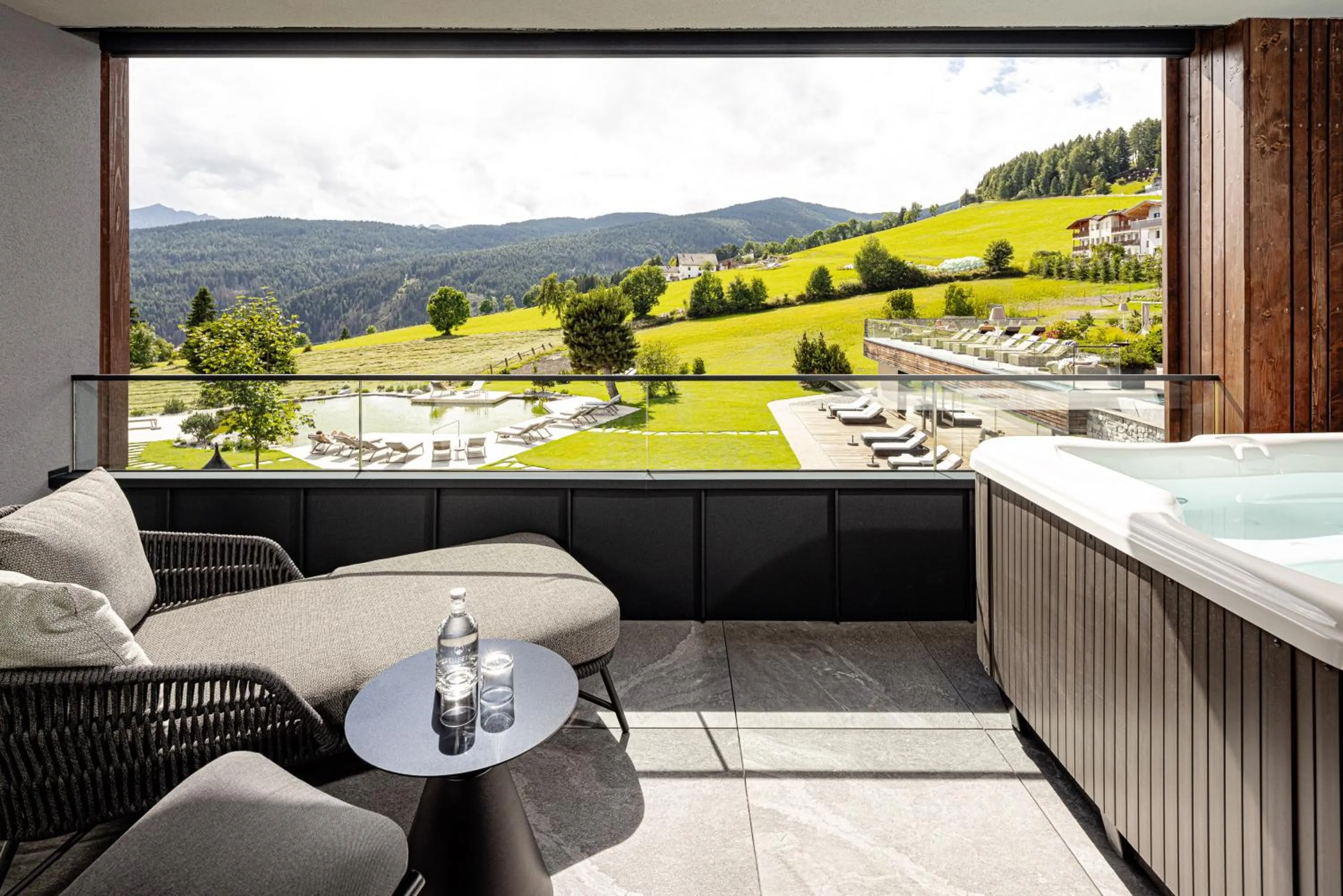 View (from property/room) in SONNENBERG Panorama Dolomites Wellbeing