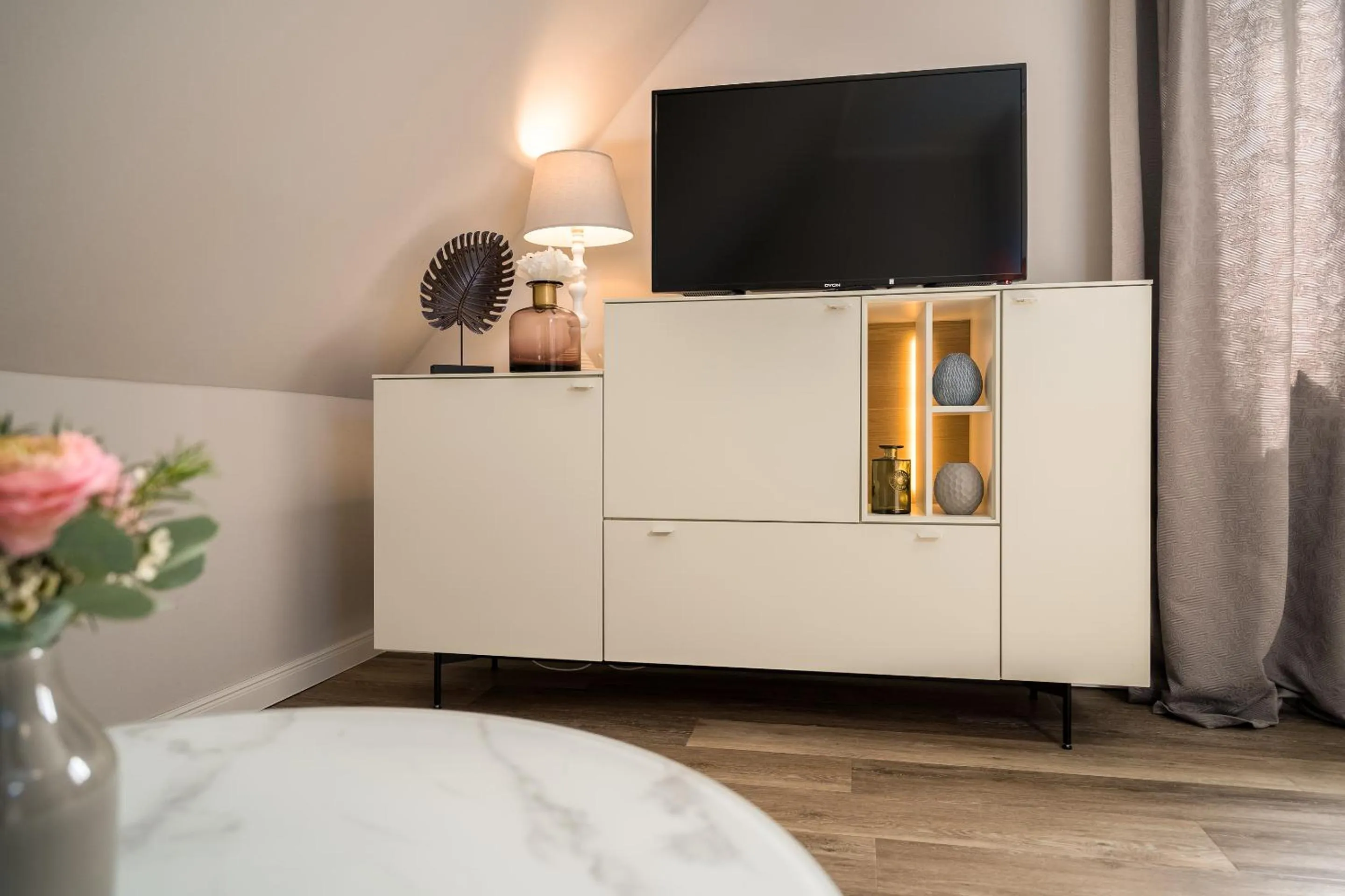 TV and multimedia, Bed in Residenz am Ostufer