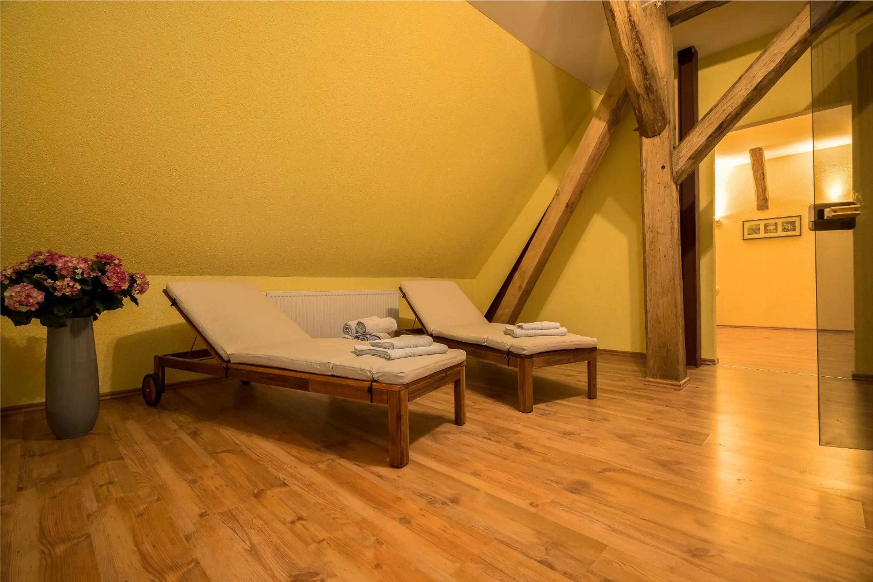 Sauna in Residenz am Ostufer