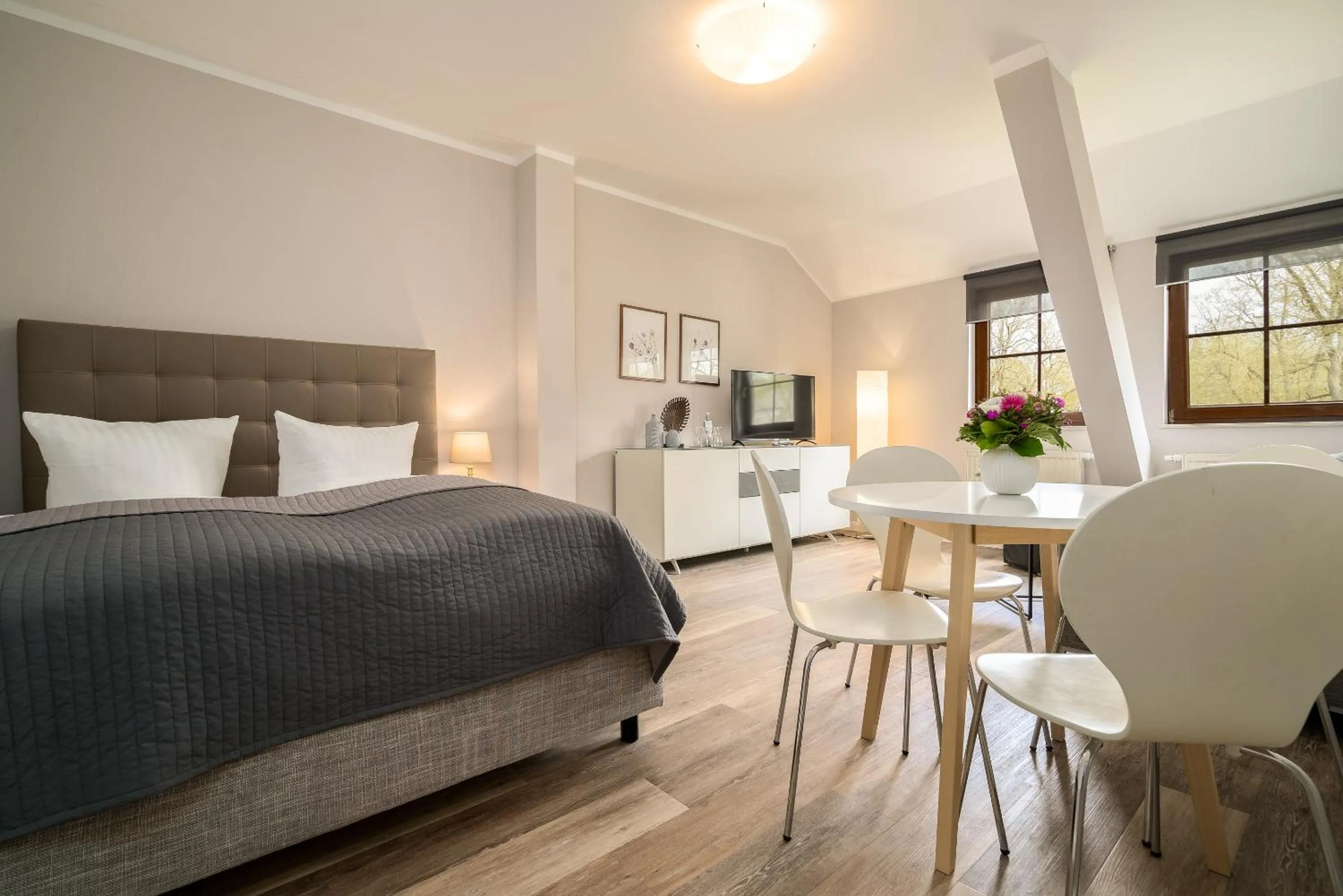 Photo of the whole room, Bed in Residenz am Ostufer